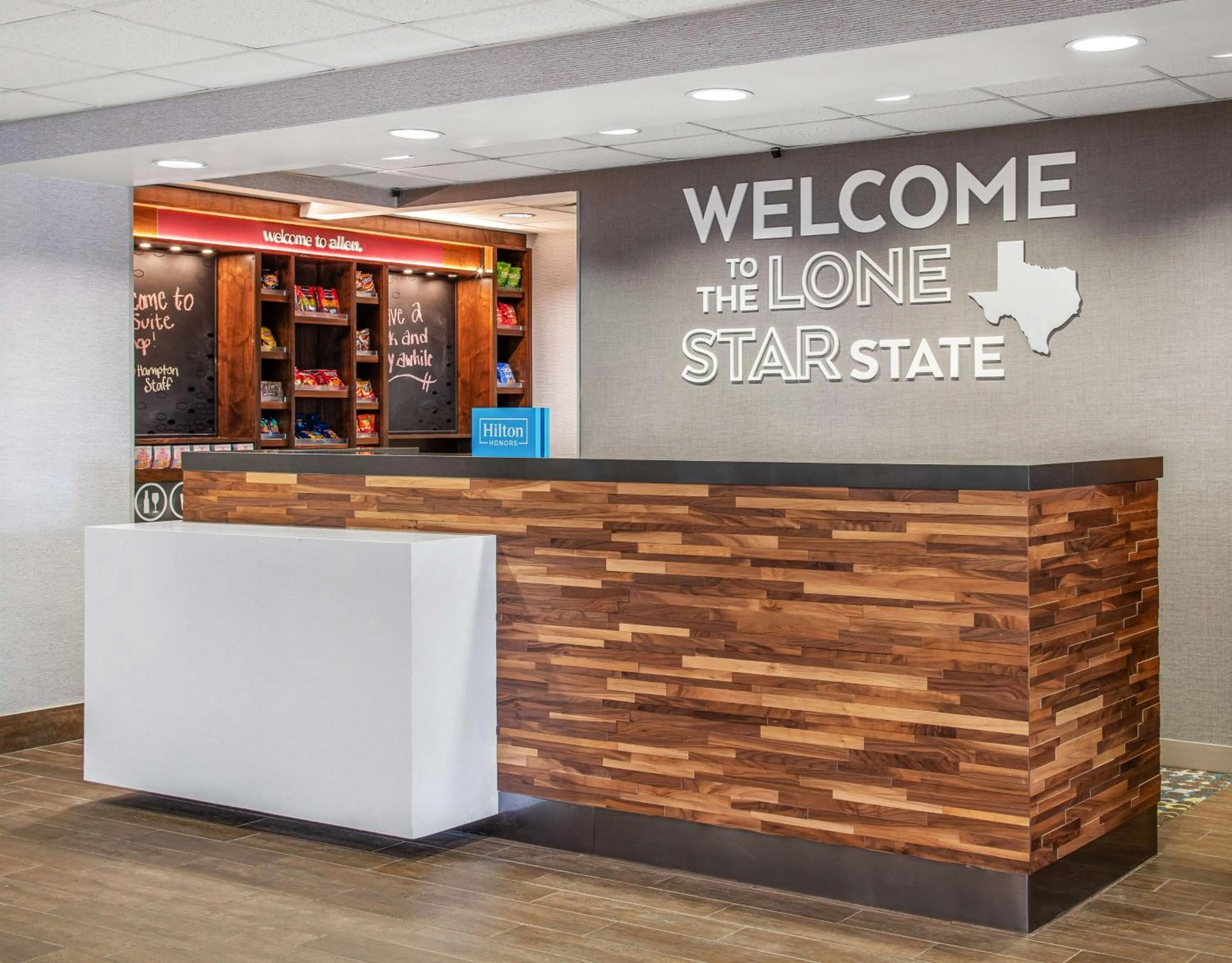 Lobby or reception in Hampton Inn & Suites Dallas-Allen