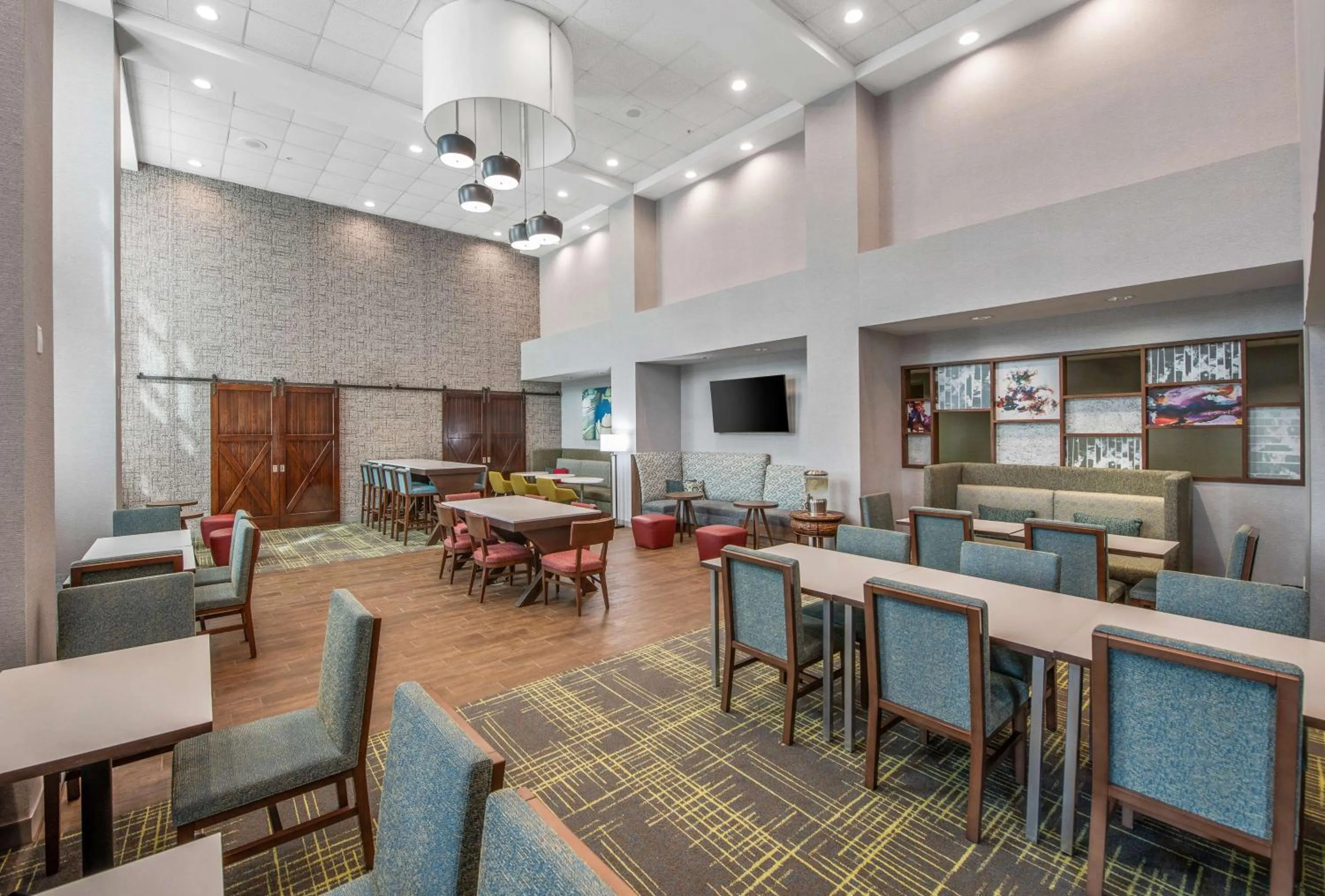 Lobby or reception in Hampton Inn & Suites Dallas-Allen