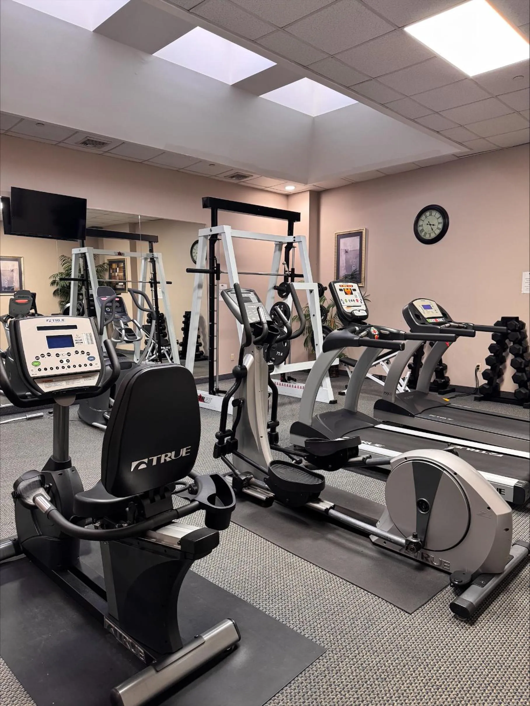 Fitness centre/facilities in Marco LaGuardia Hotel & Suites