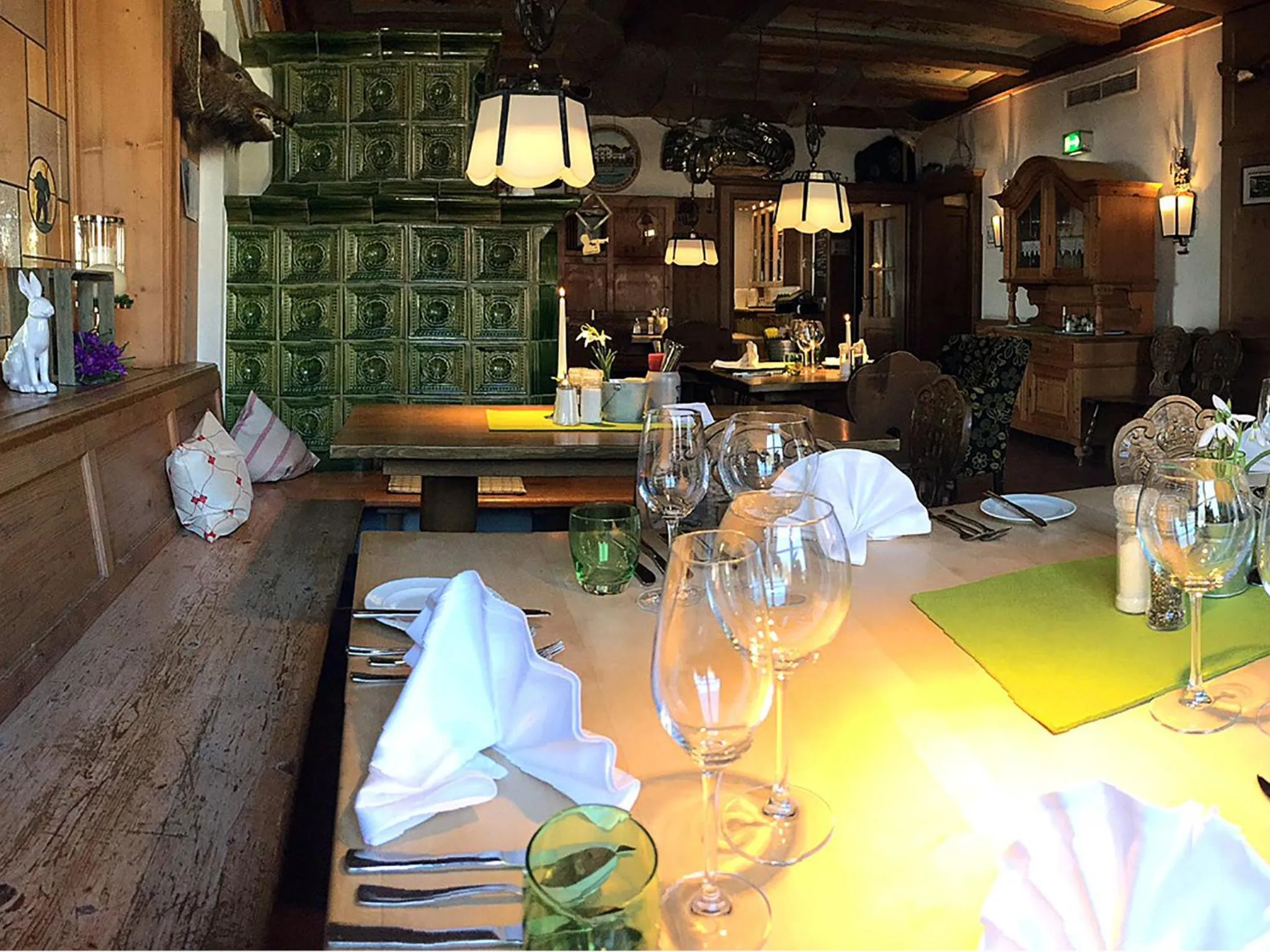 Restaurant/places to eat in Hotel Seehof