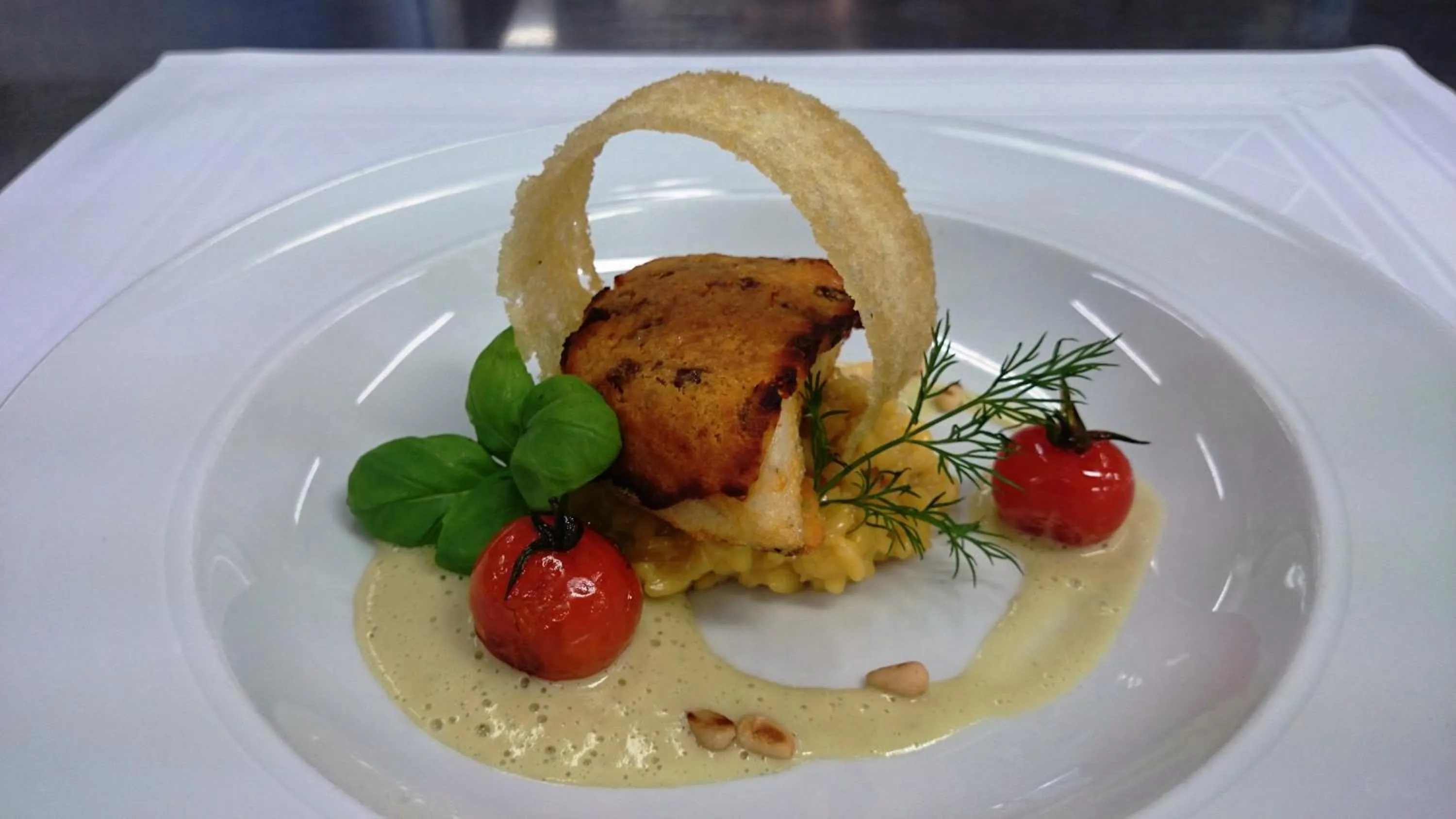 Food close-up in Hotel Seehof