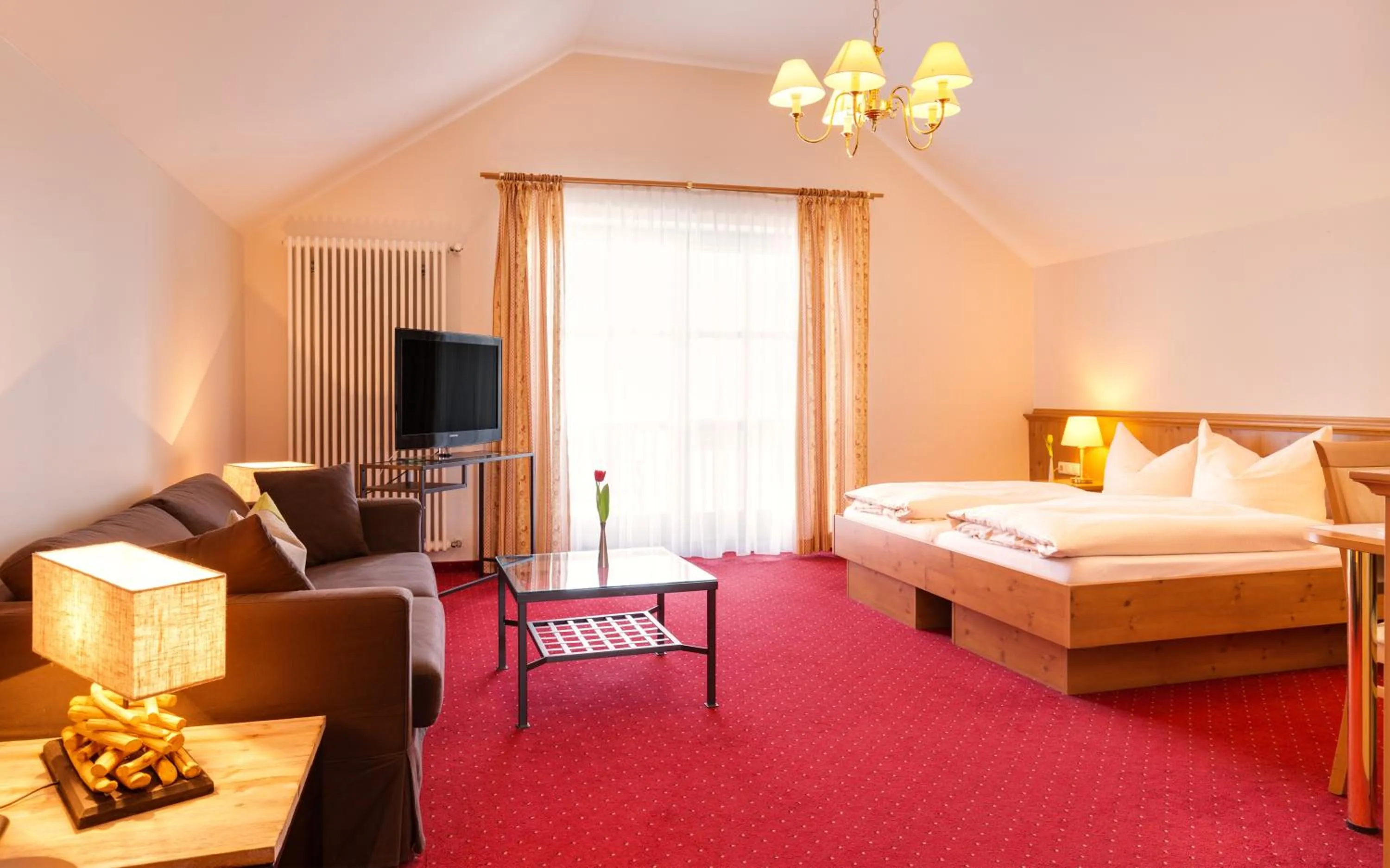 Photo of the whole room, Bed in Hotel Seehof