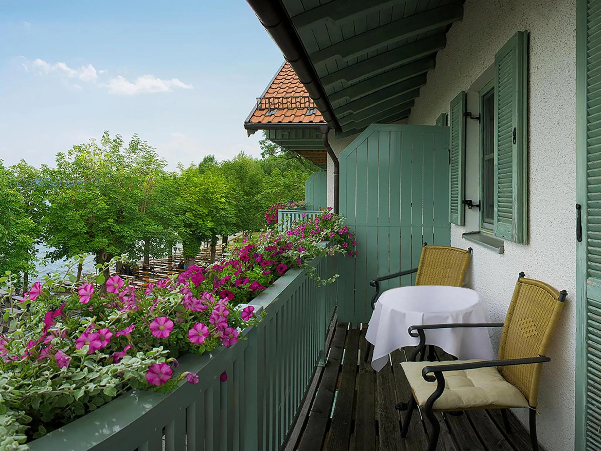 Balcony/Terrace in Hotel Seehof