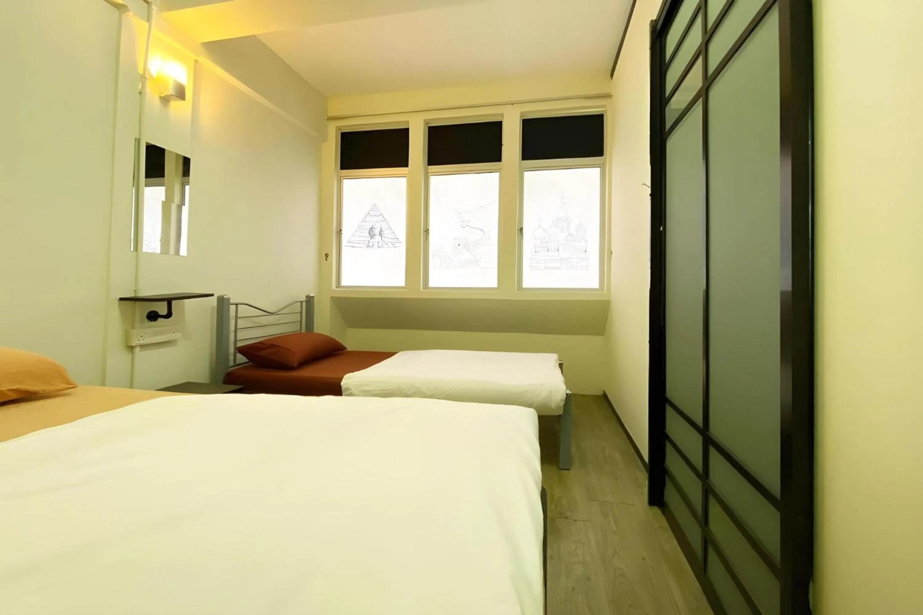 Photo of the whole room, Bed in Hotel O The Space Inn