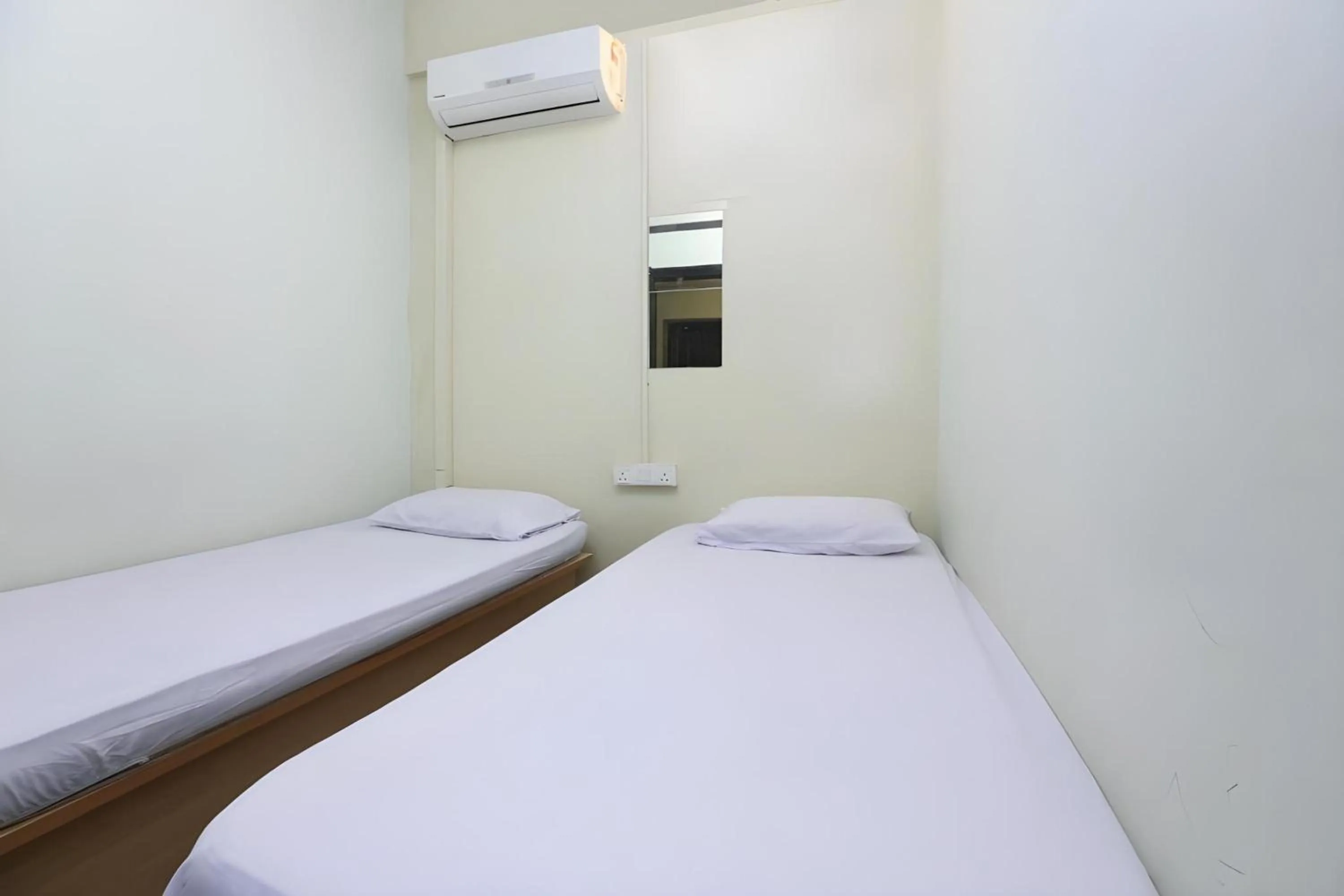 Photo of the whole room, Bed in Hotel O The Space Inn