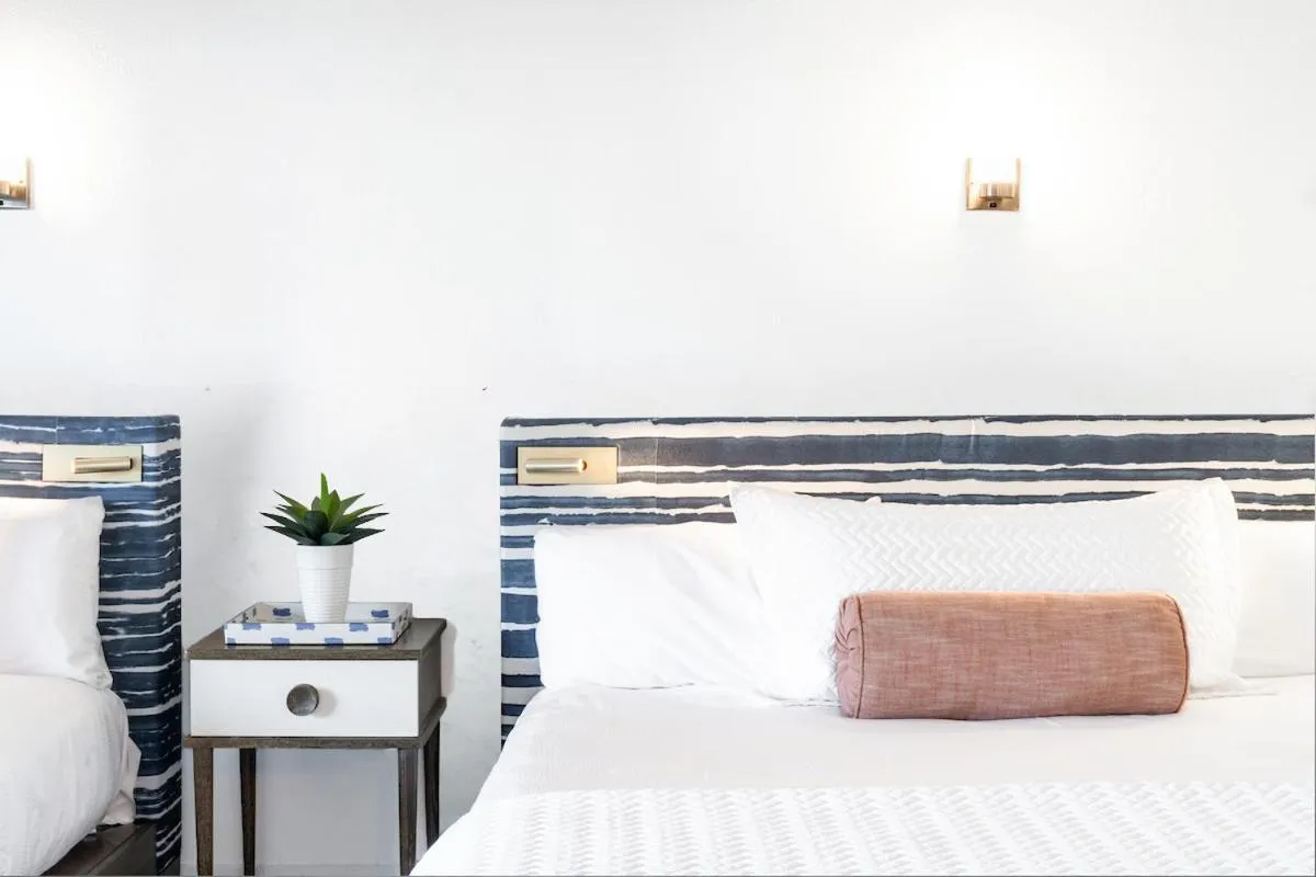 Bed in Riviera Beach Resort