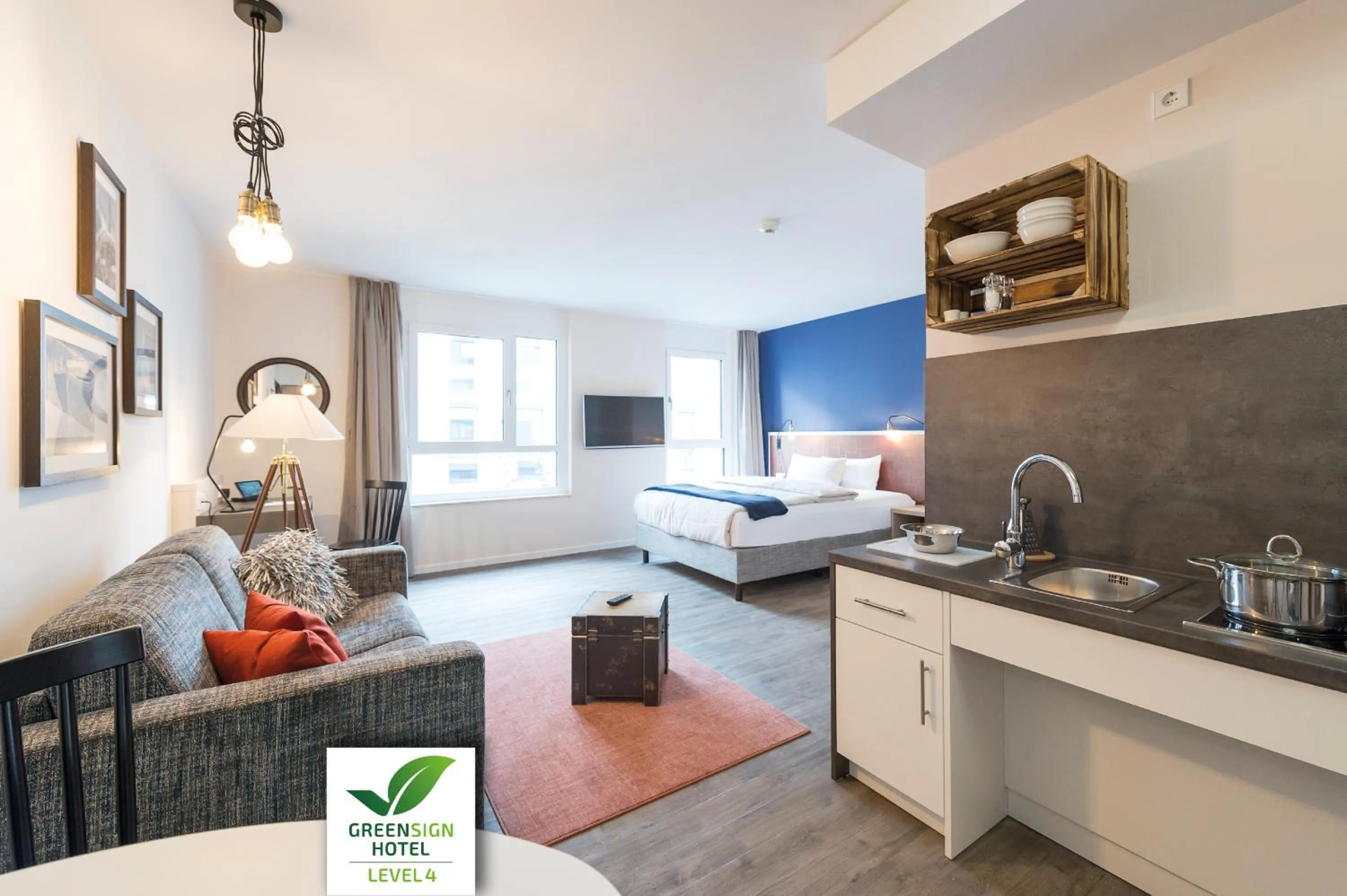 Bed in HARBR. boardinghouse Ludwigsburg