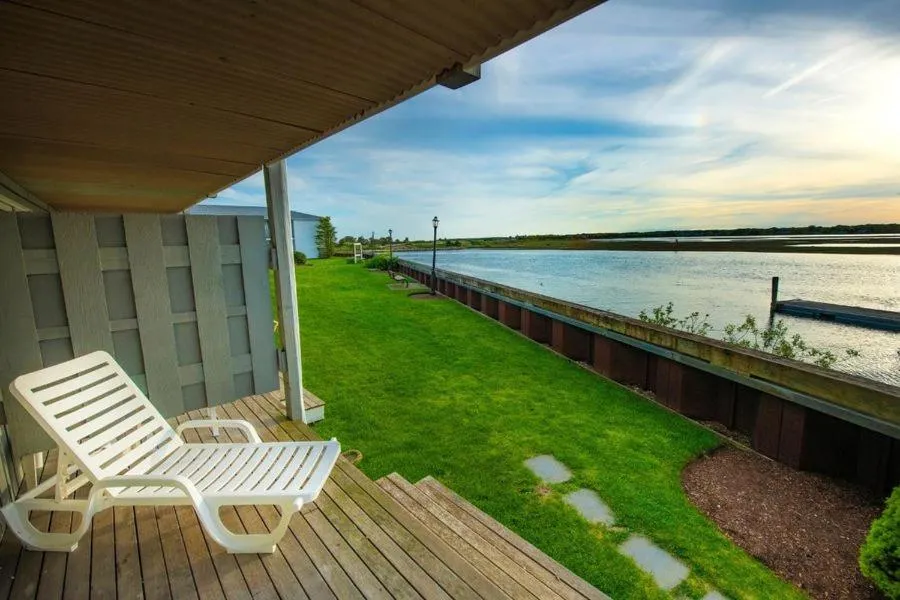 River view in Red Jacket Beach Resort