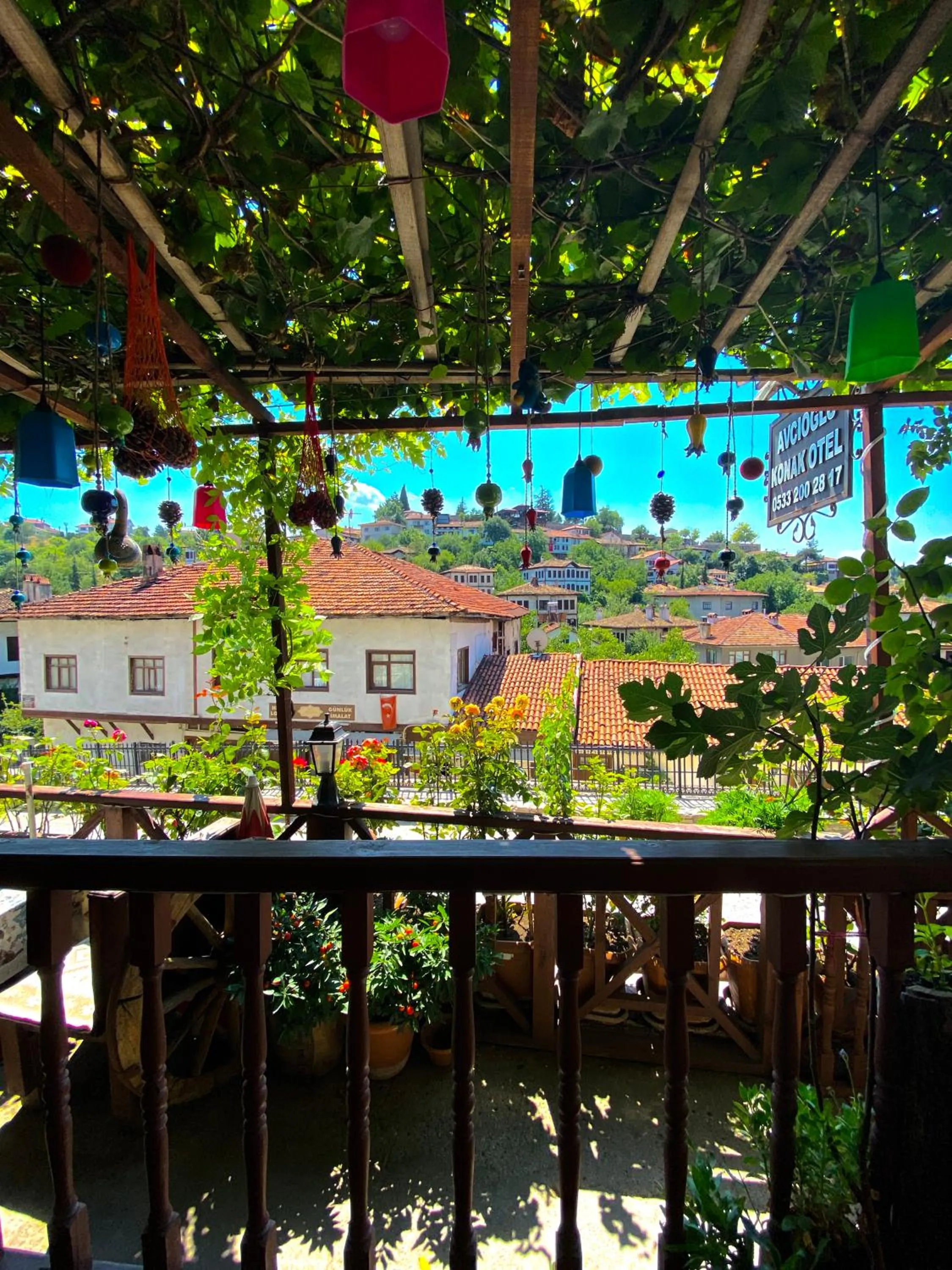 Balcony/Terrace in Avcıoğlu Konak Otel