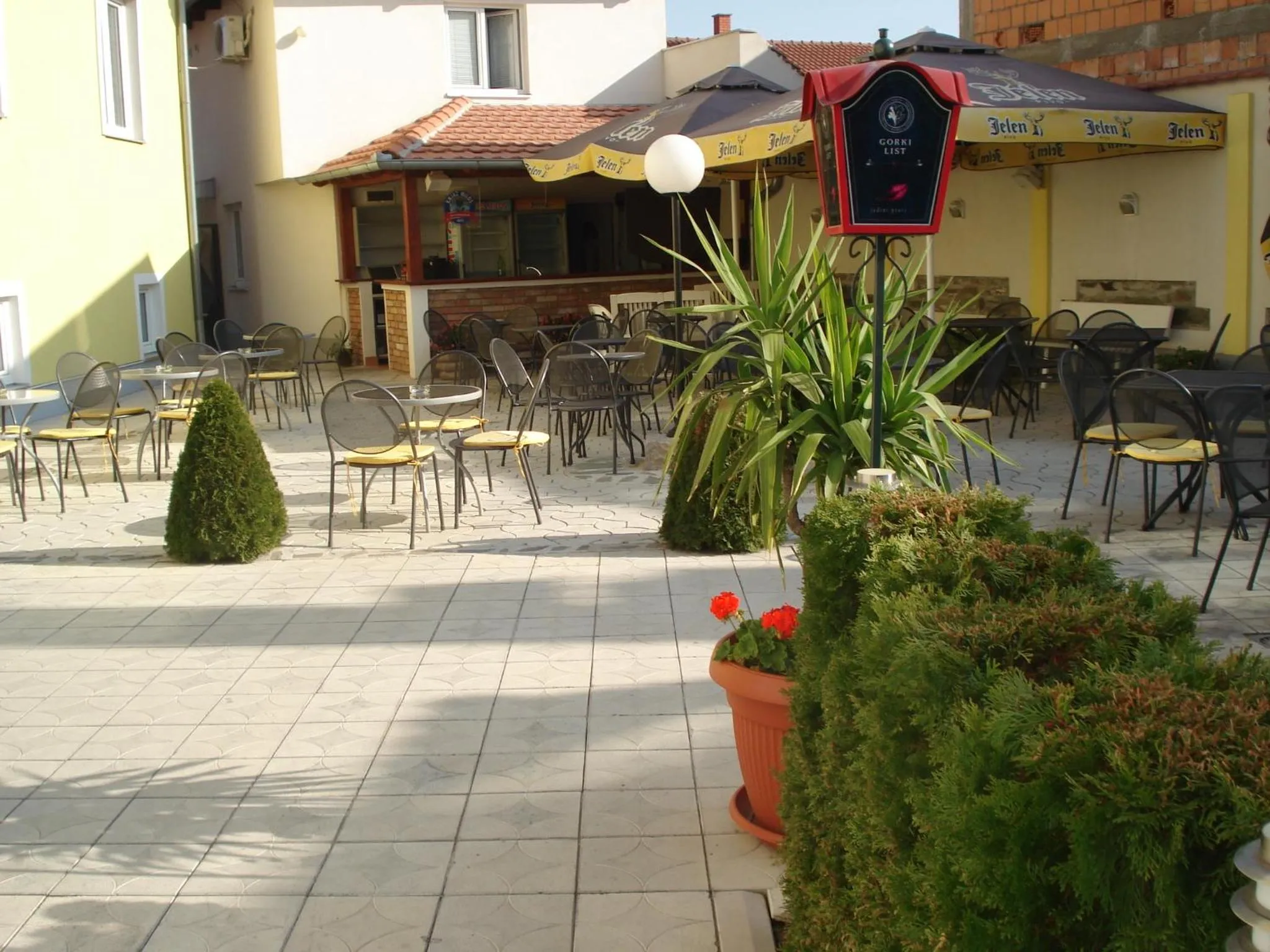 Garden in Konak Požarevac