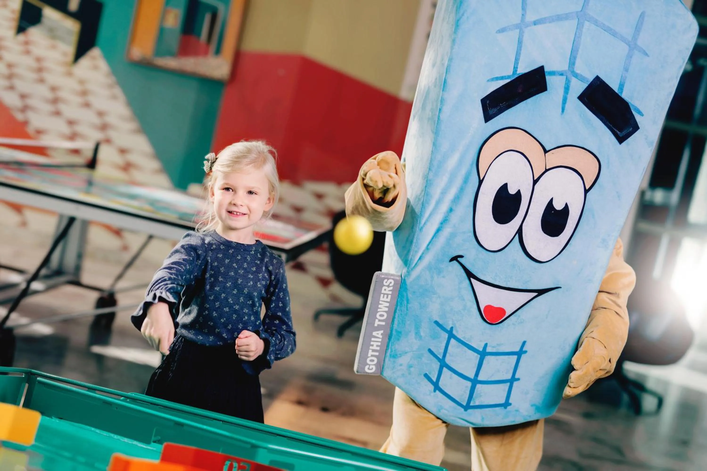 Children play ground in Gothia Towers & Upper House