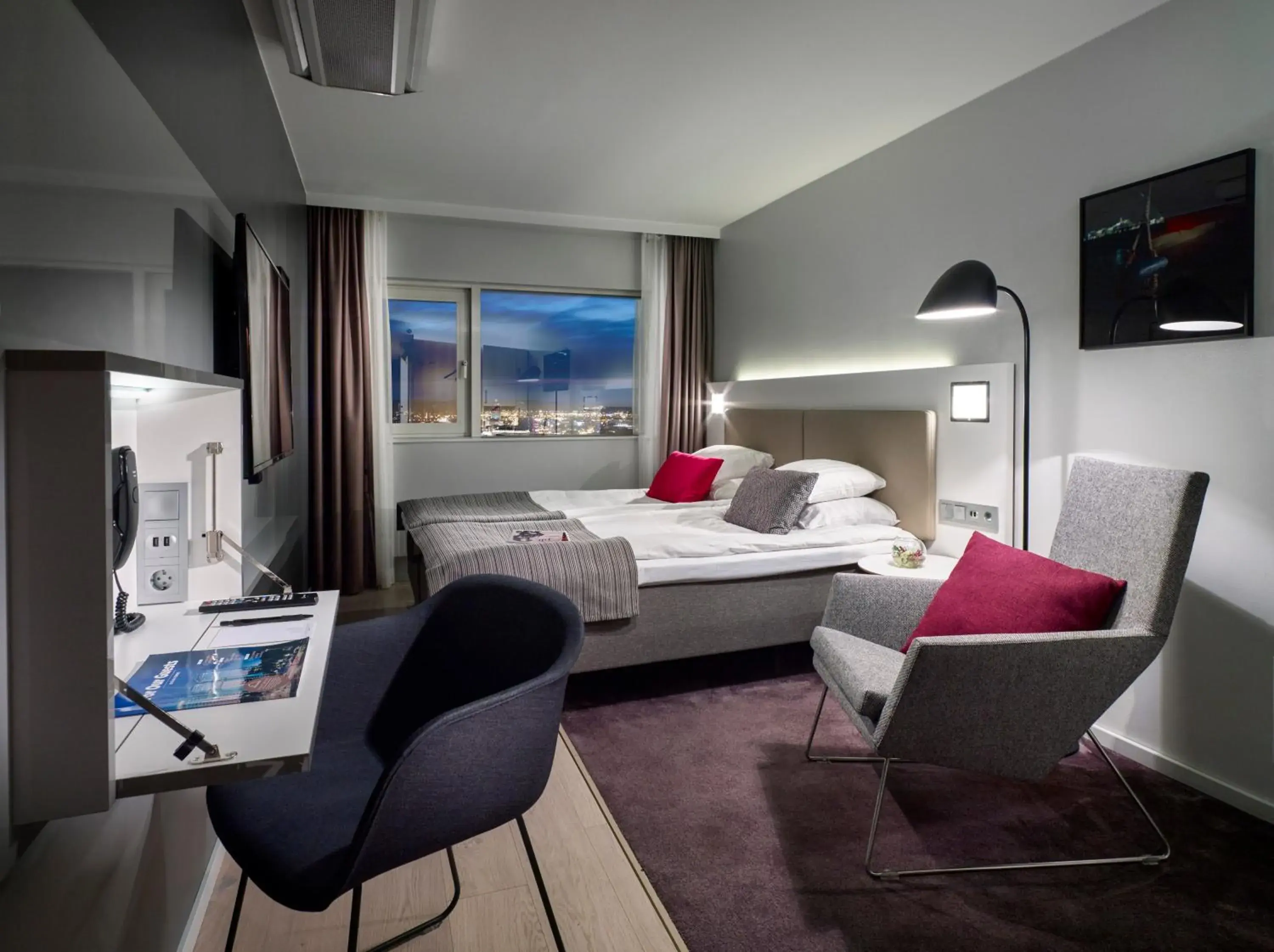Double or Twin Room with City View - Gothia Towers in Gothia Towers & Upper House Double or Twin Room with City View - Gothia Towers in Gothia Towers & Upper House