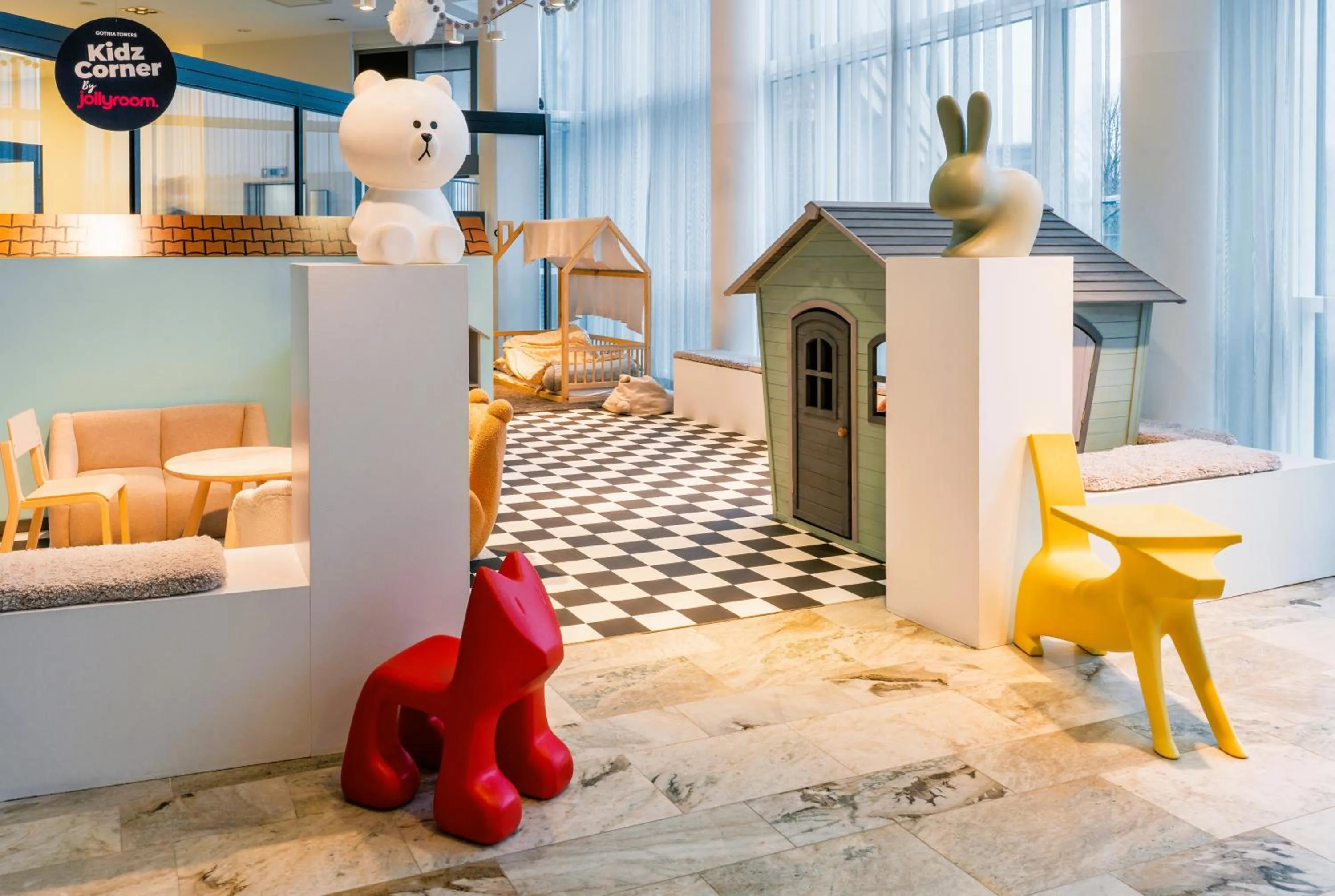 Children play ground in Gothia Towers & Upper House