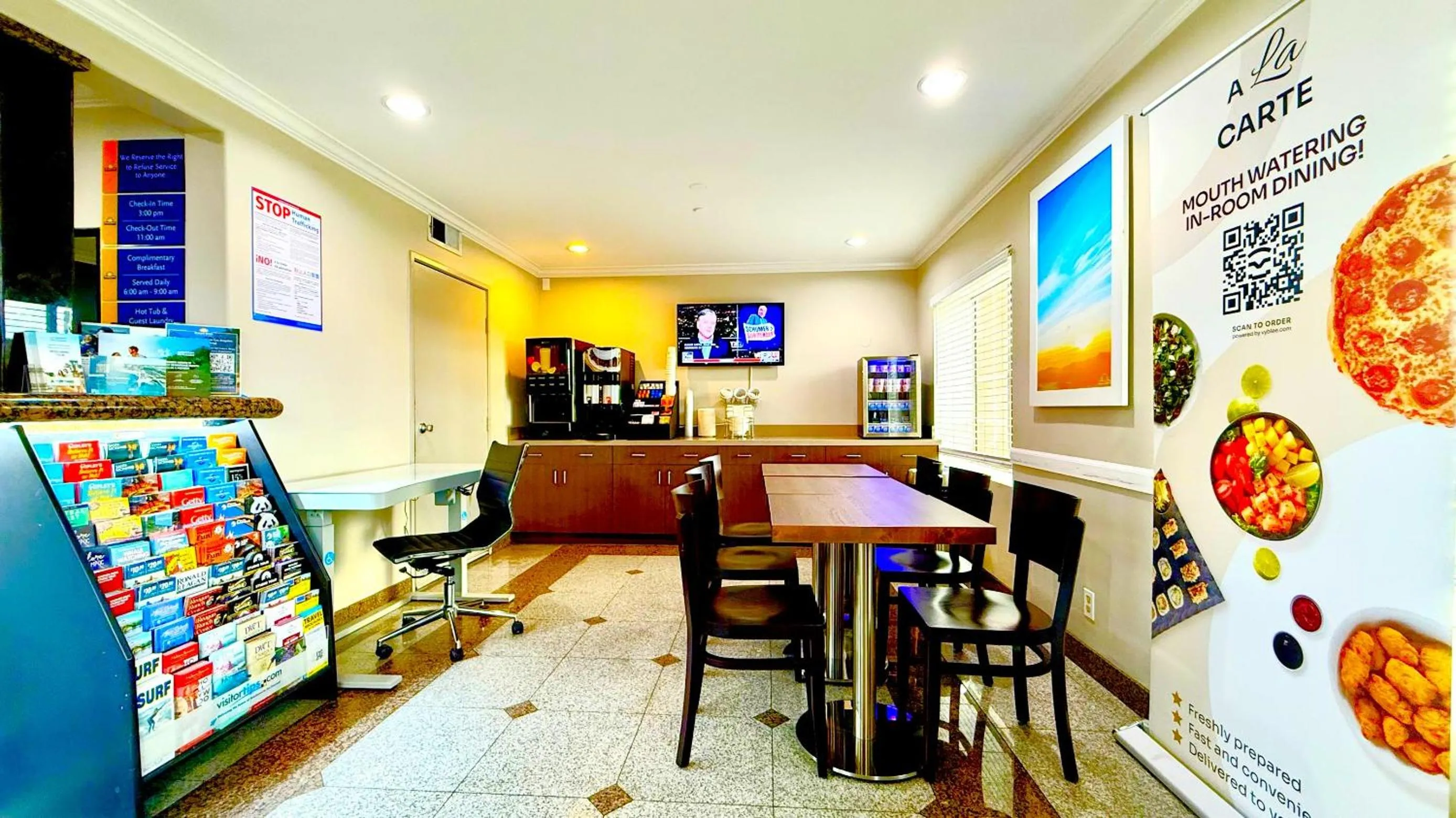Lobby or reception in Days Inn by Wyndham Los Angeles LAX/ Redondo&ManhattanBeach
