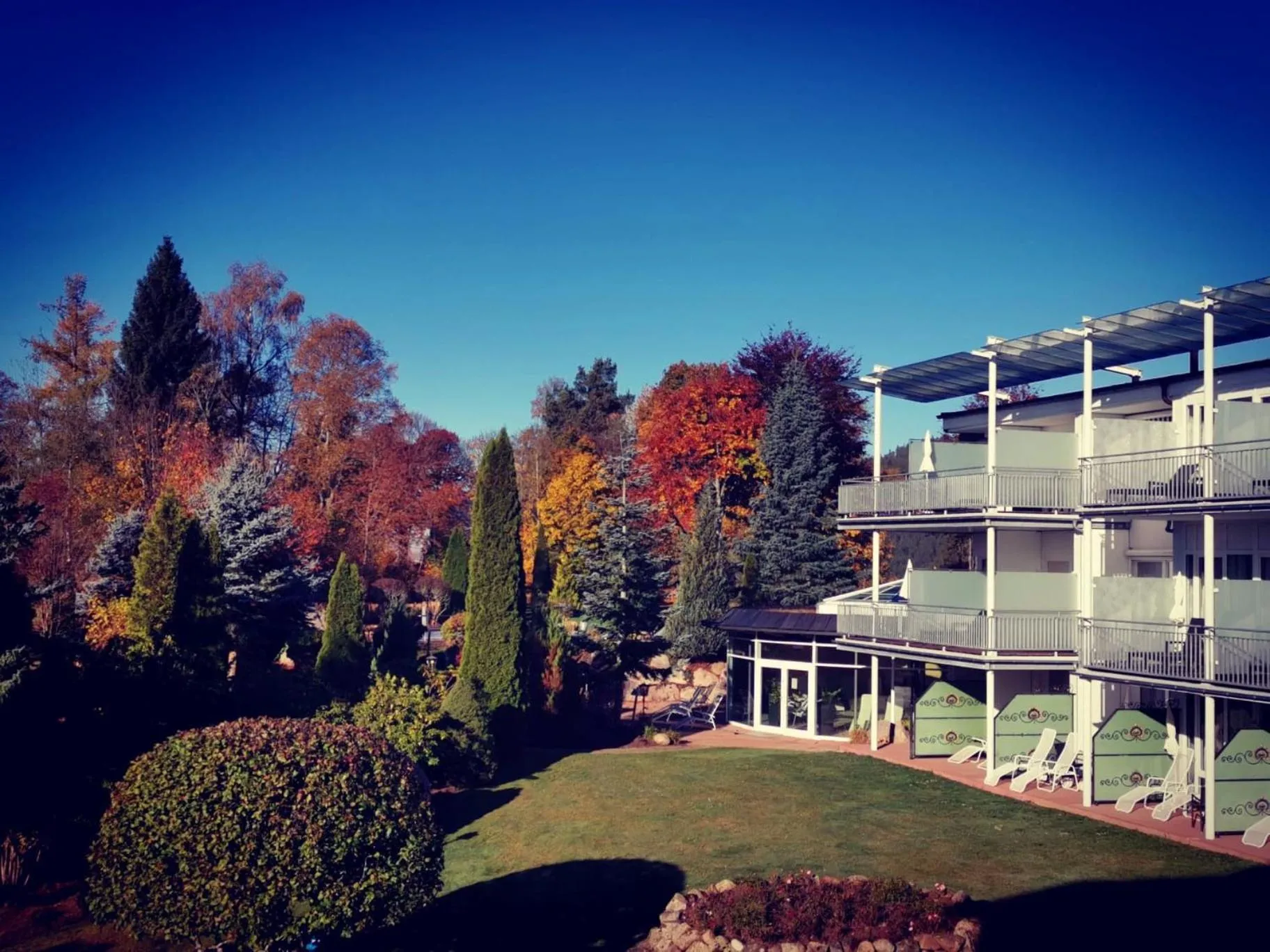 Property building in Parkhotel Flora am Schluchsee