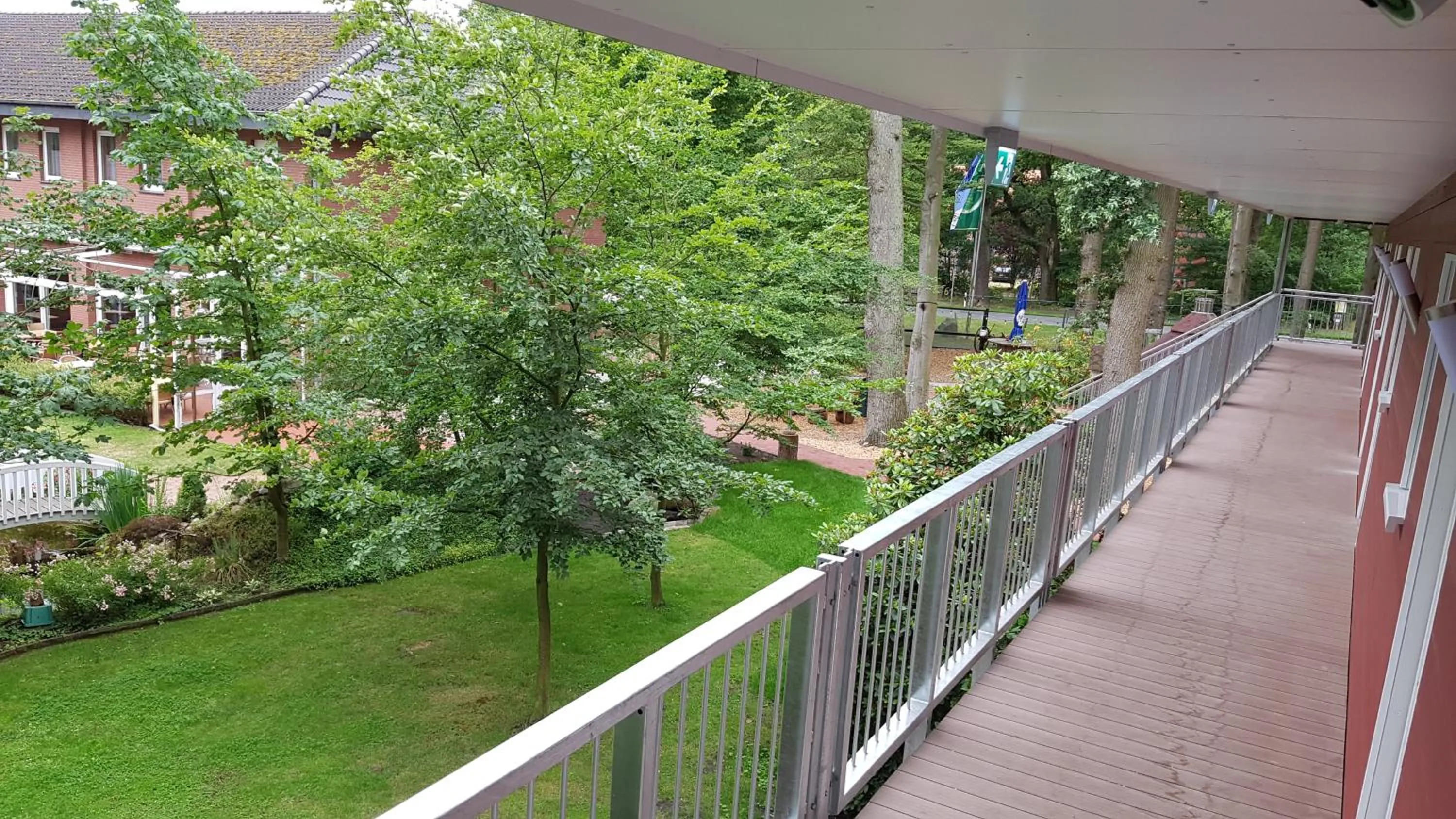 Balcony/Terrace in Kräuterhotel & Restaurant Heidejäger