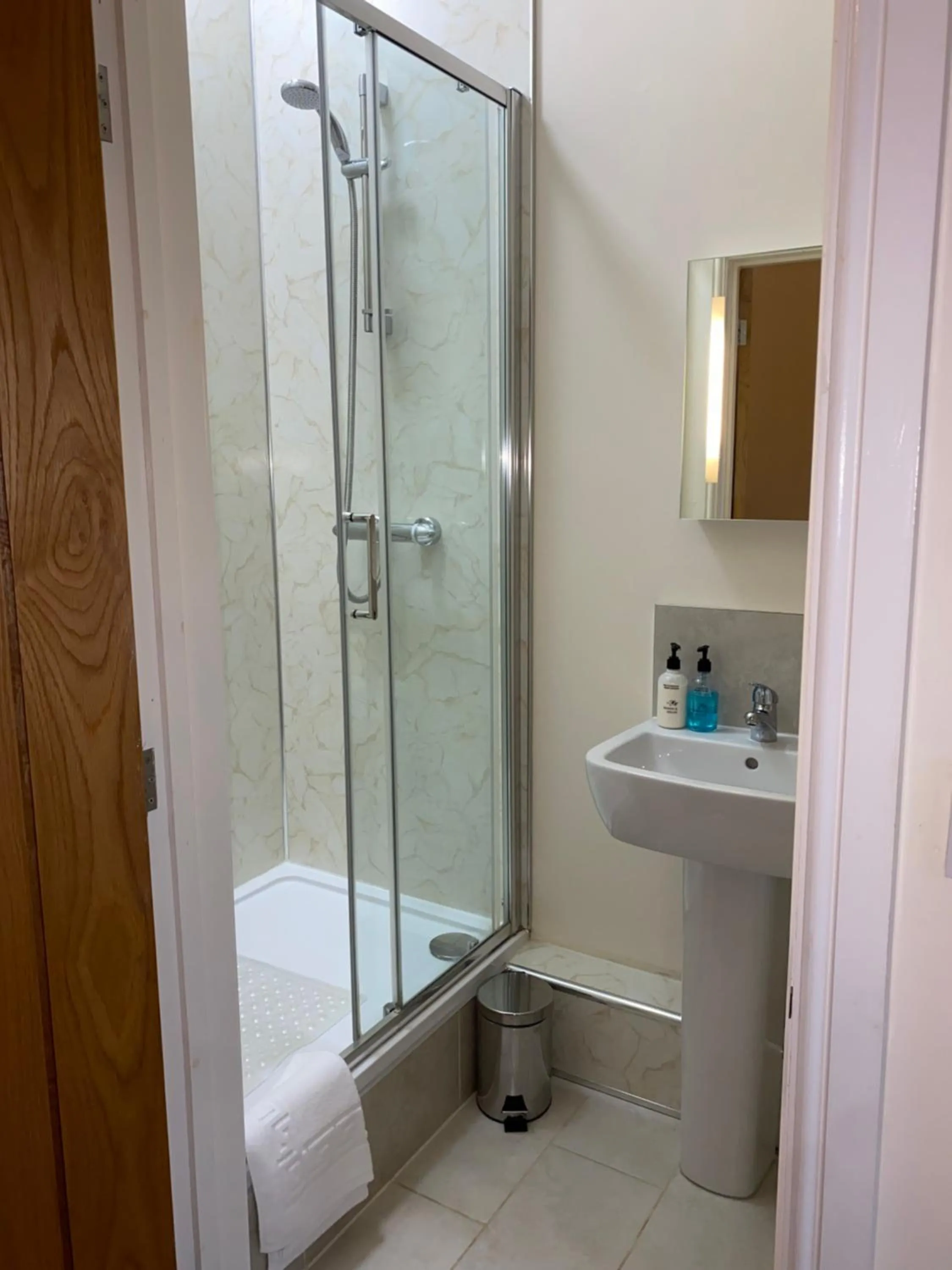 Bathroom in Woodhouse Farm Lodge
