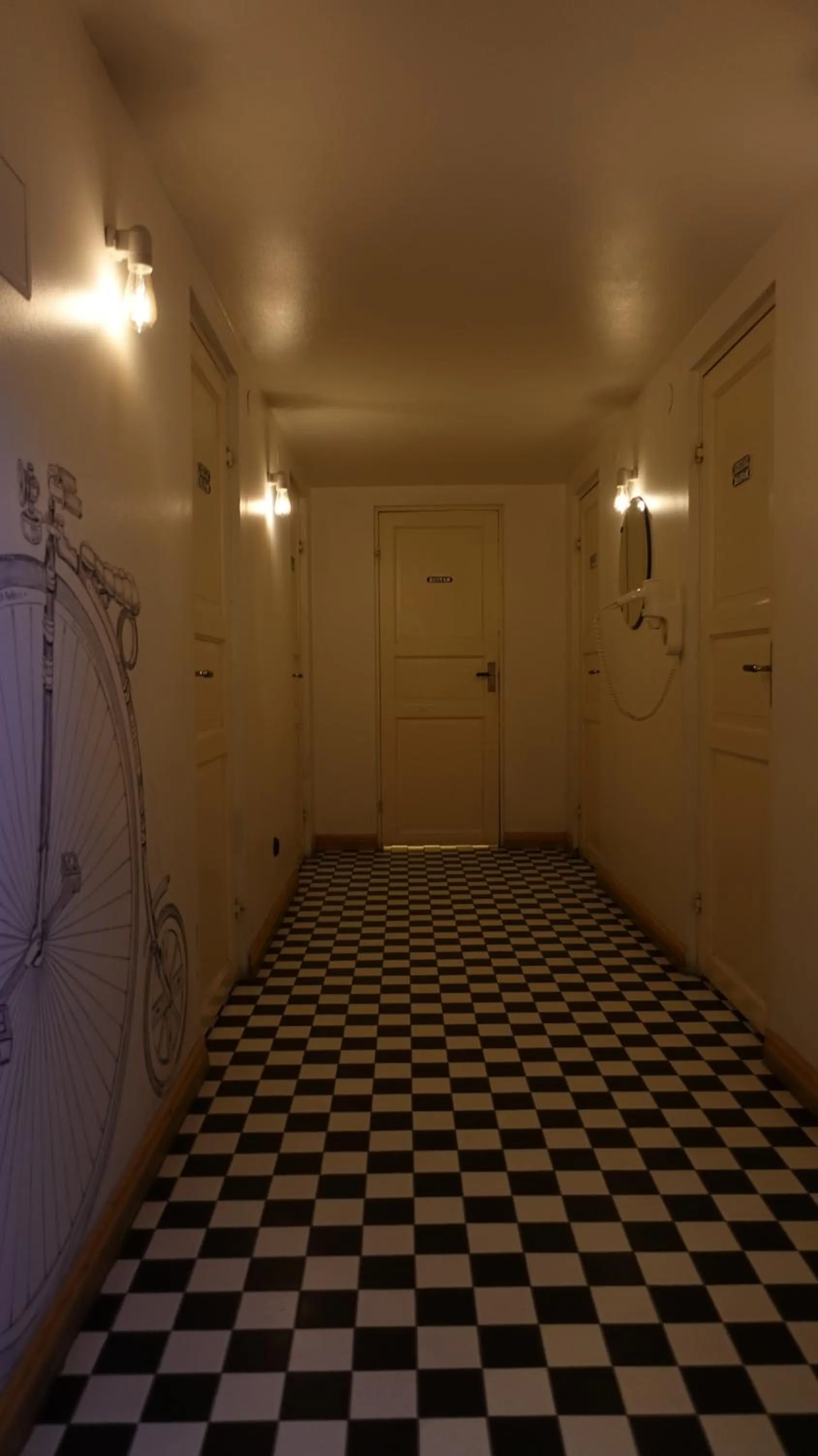 Shower in City Backpackers Hostel