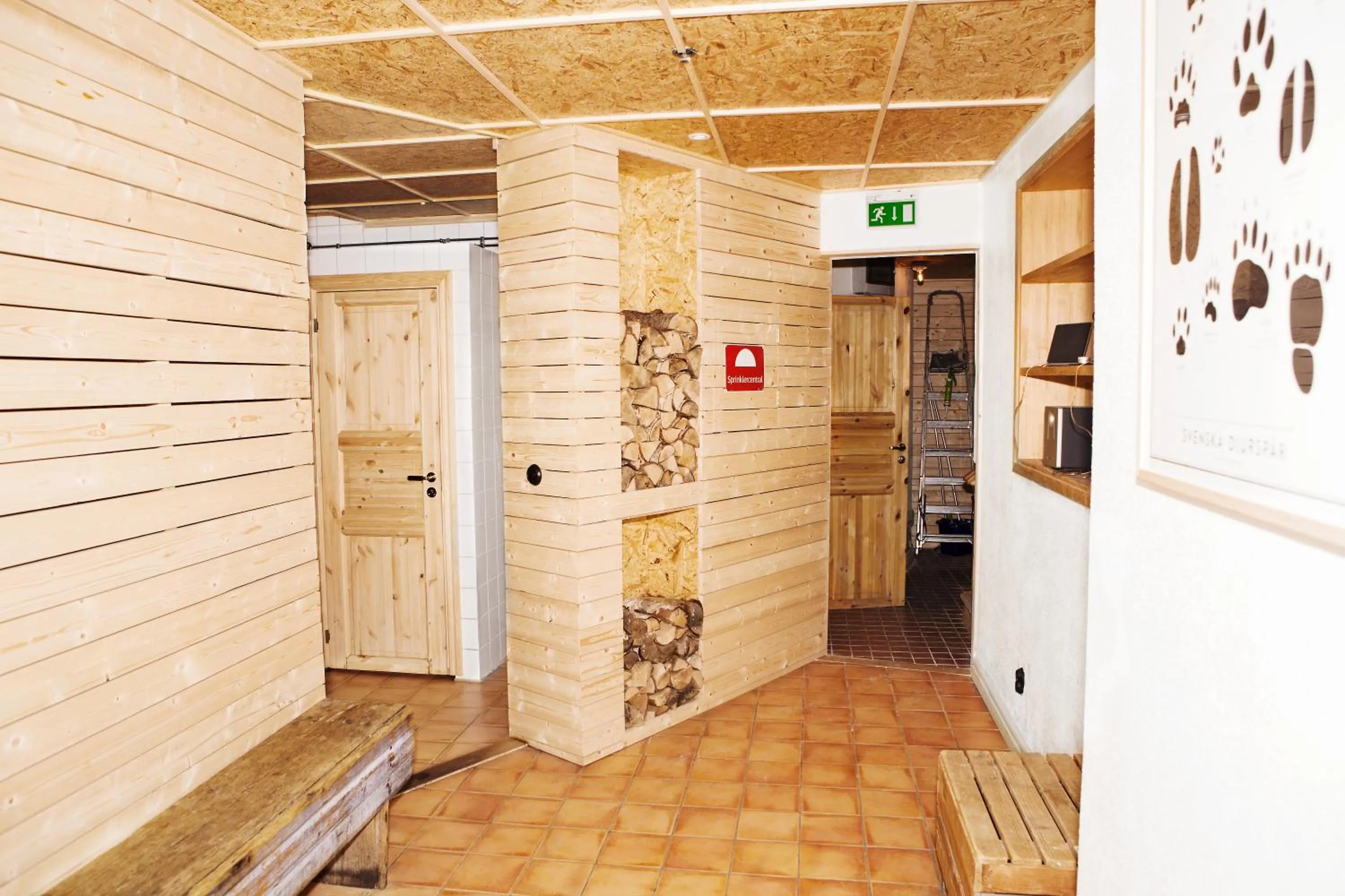 Shower in City Backpackers Hostel