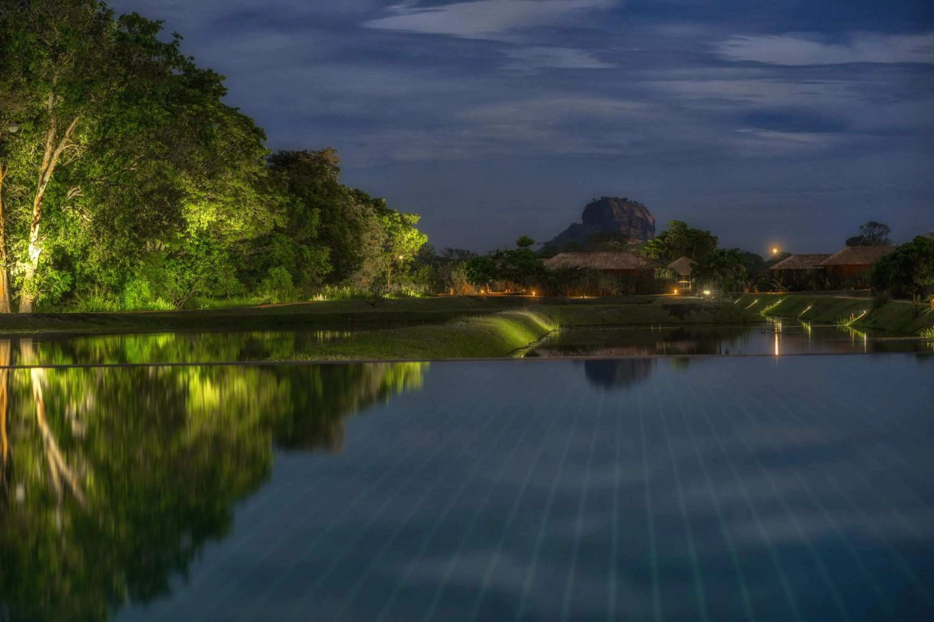 Swimming pool in Water Garden Sigiriya