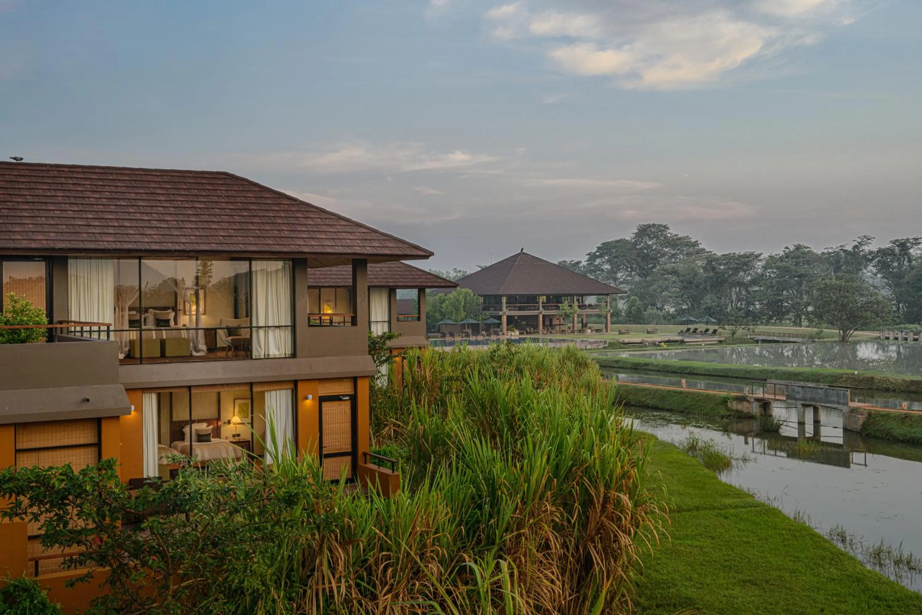 Garden view in Water Garden Sigiriya