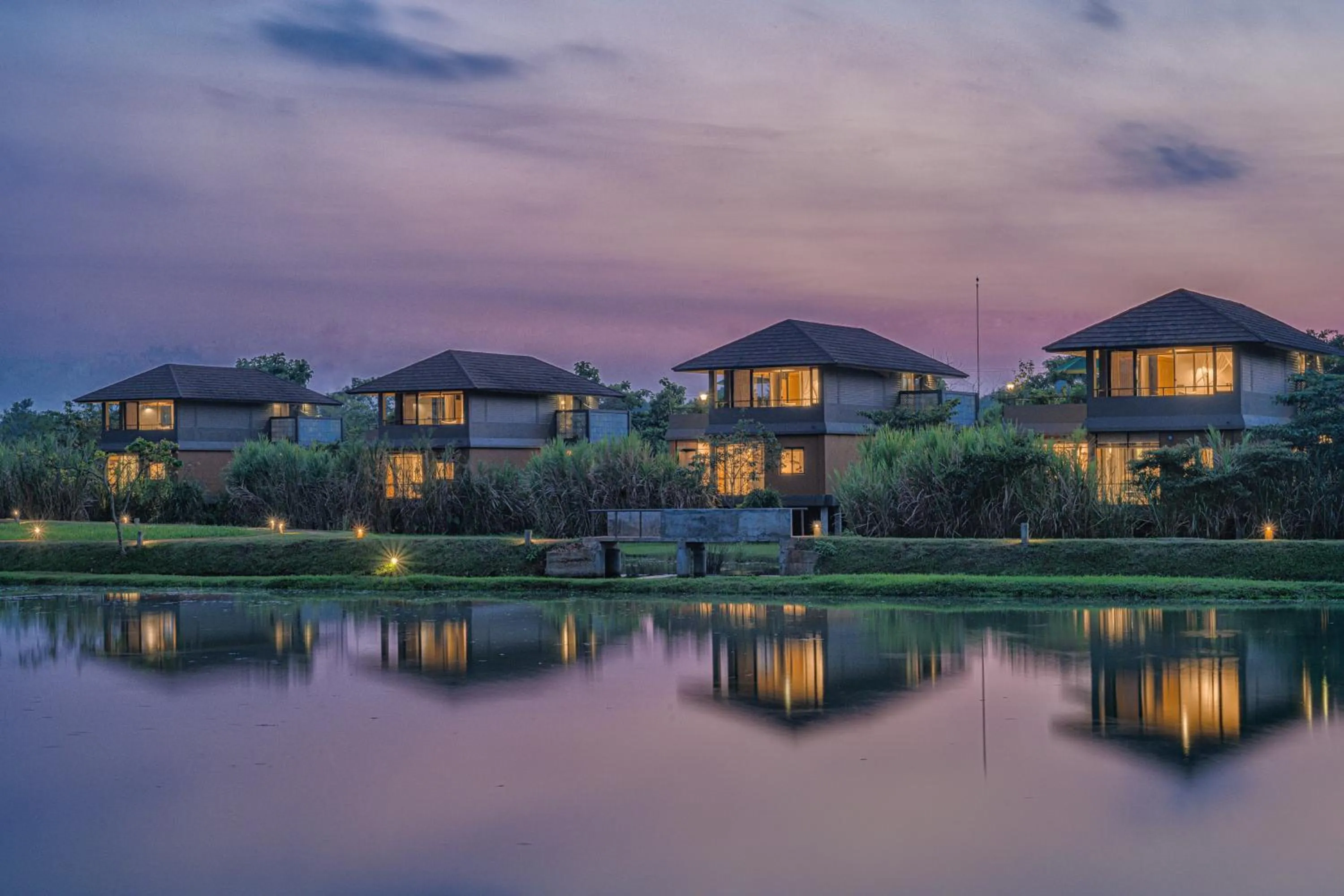 Garden view in Water Garden Sigiriya