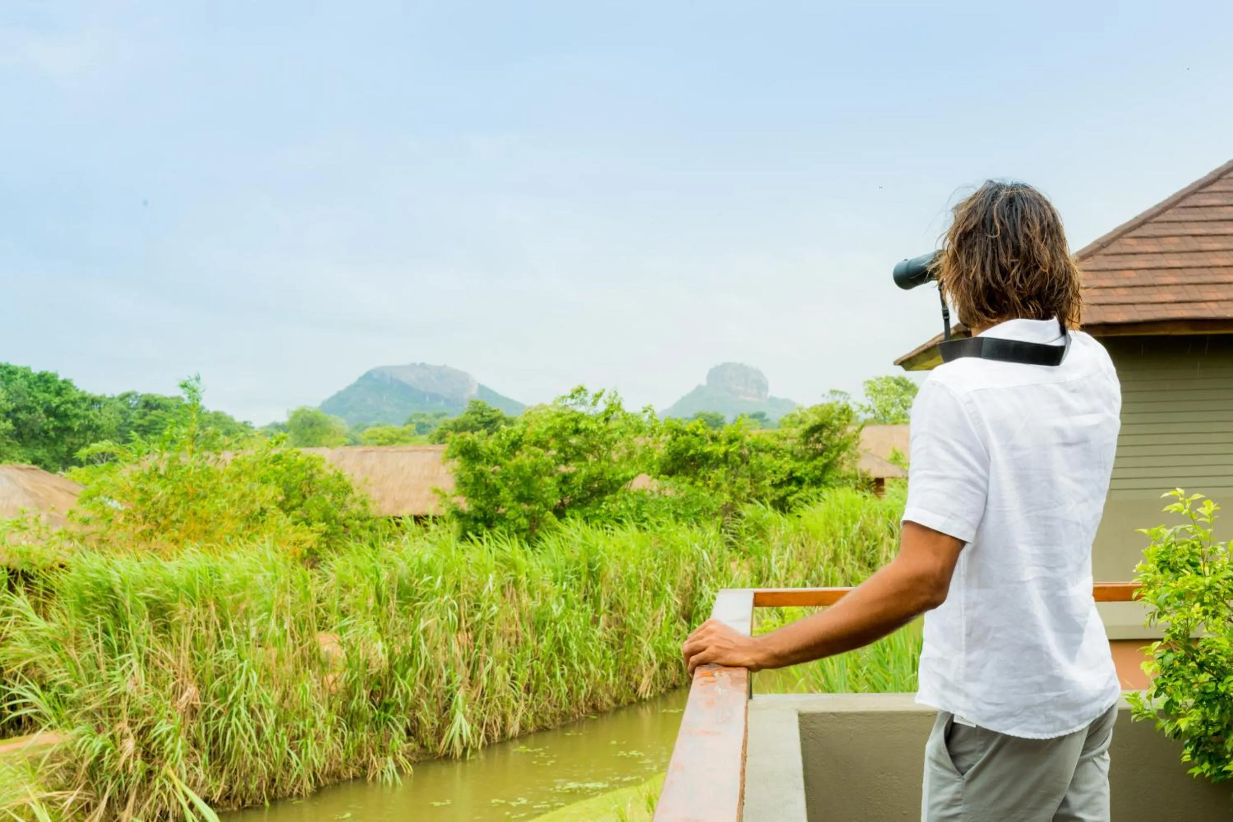 Garden view in Water Garden Sigiriya