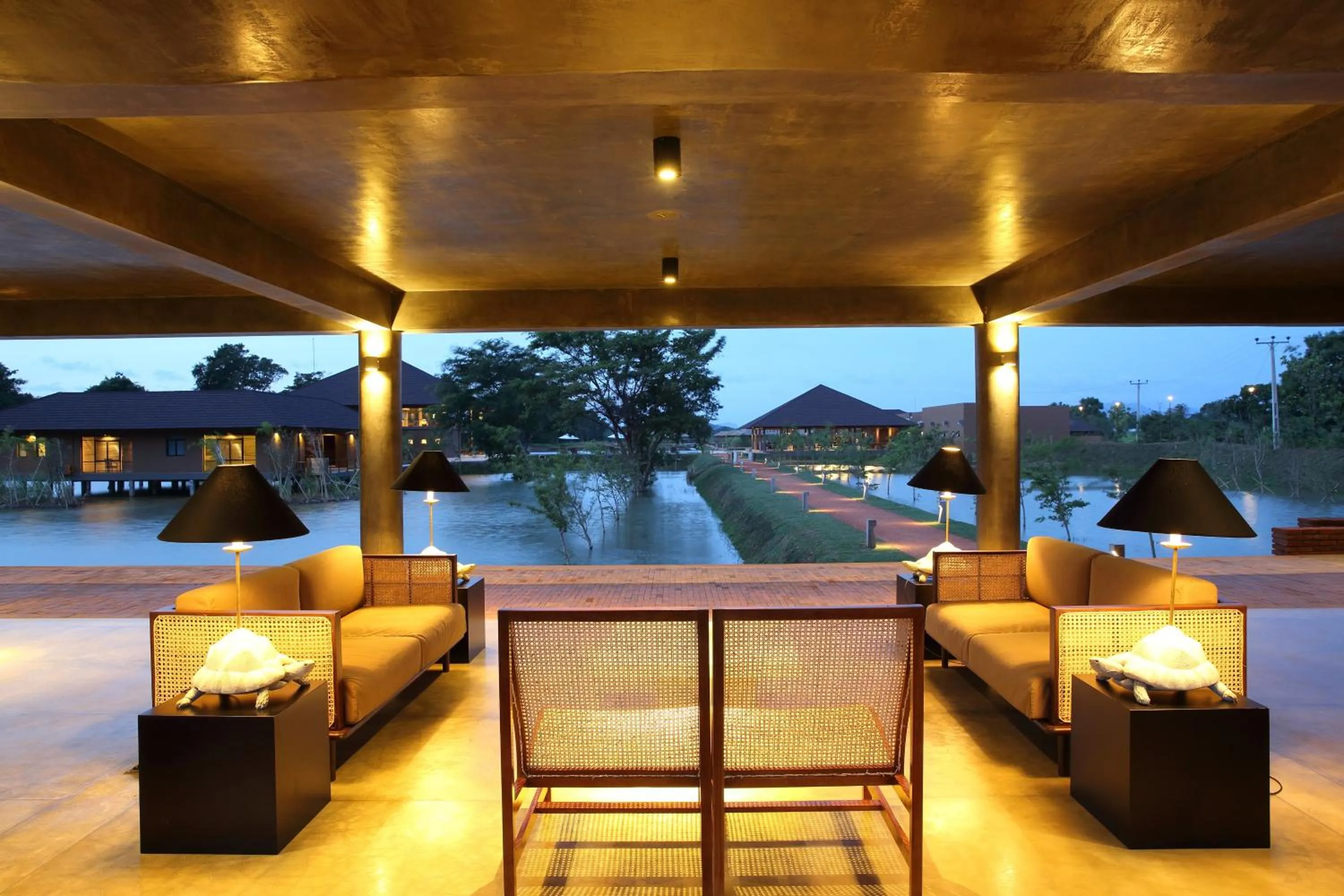 Lobby or reception in Water Garden Sigiriya