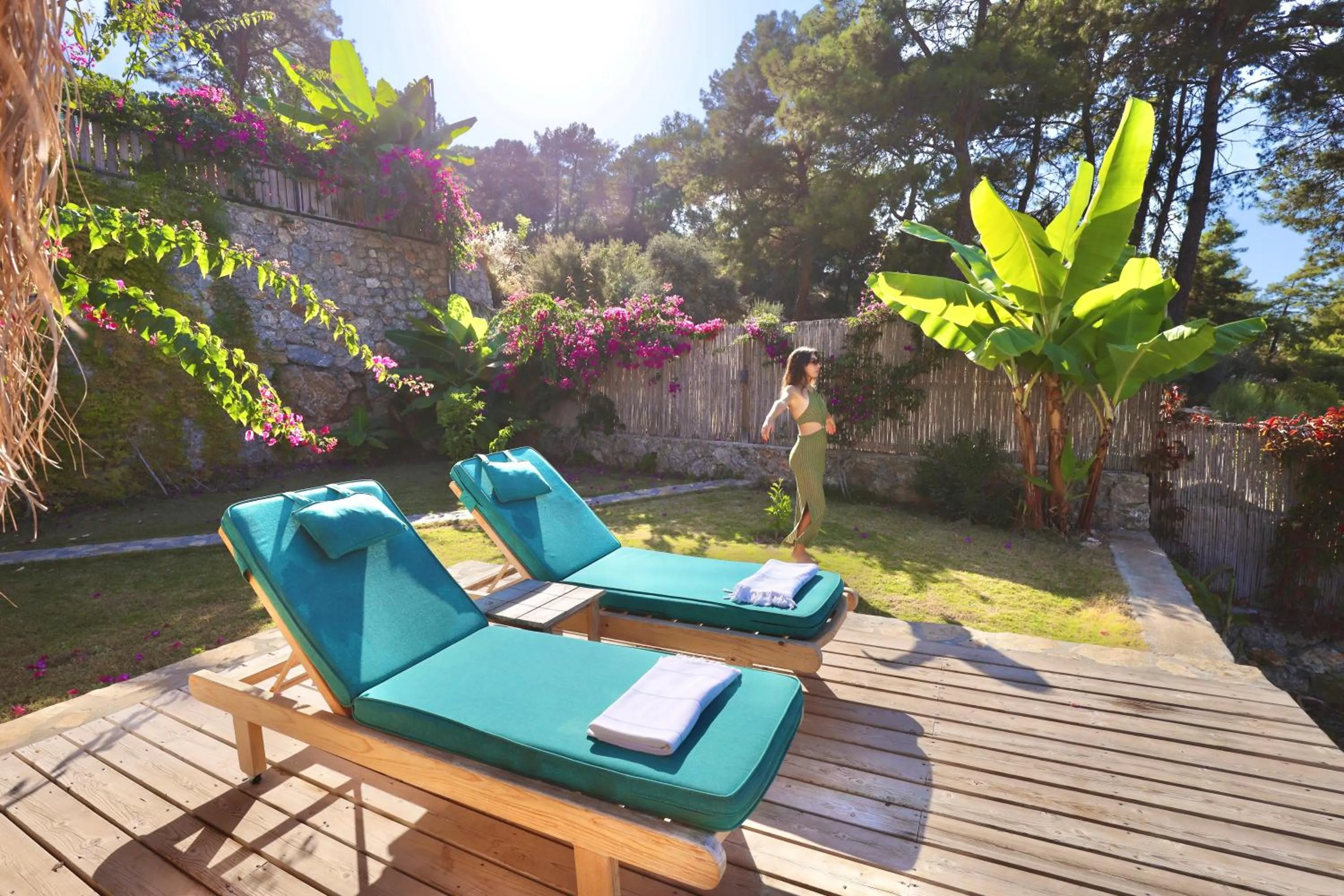 Patio in Seaview Faralya