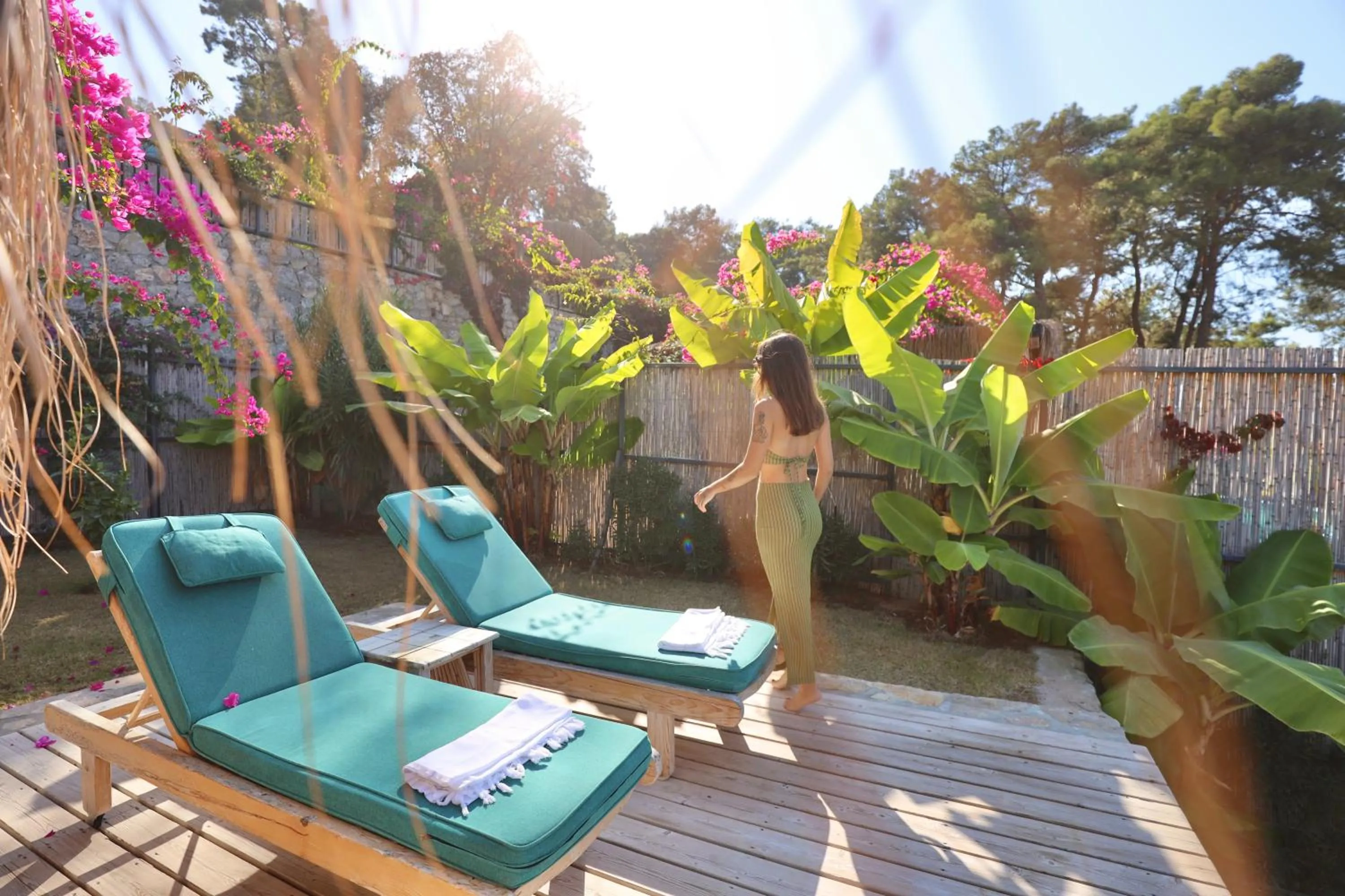 Patio in Seaview Faralya