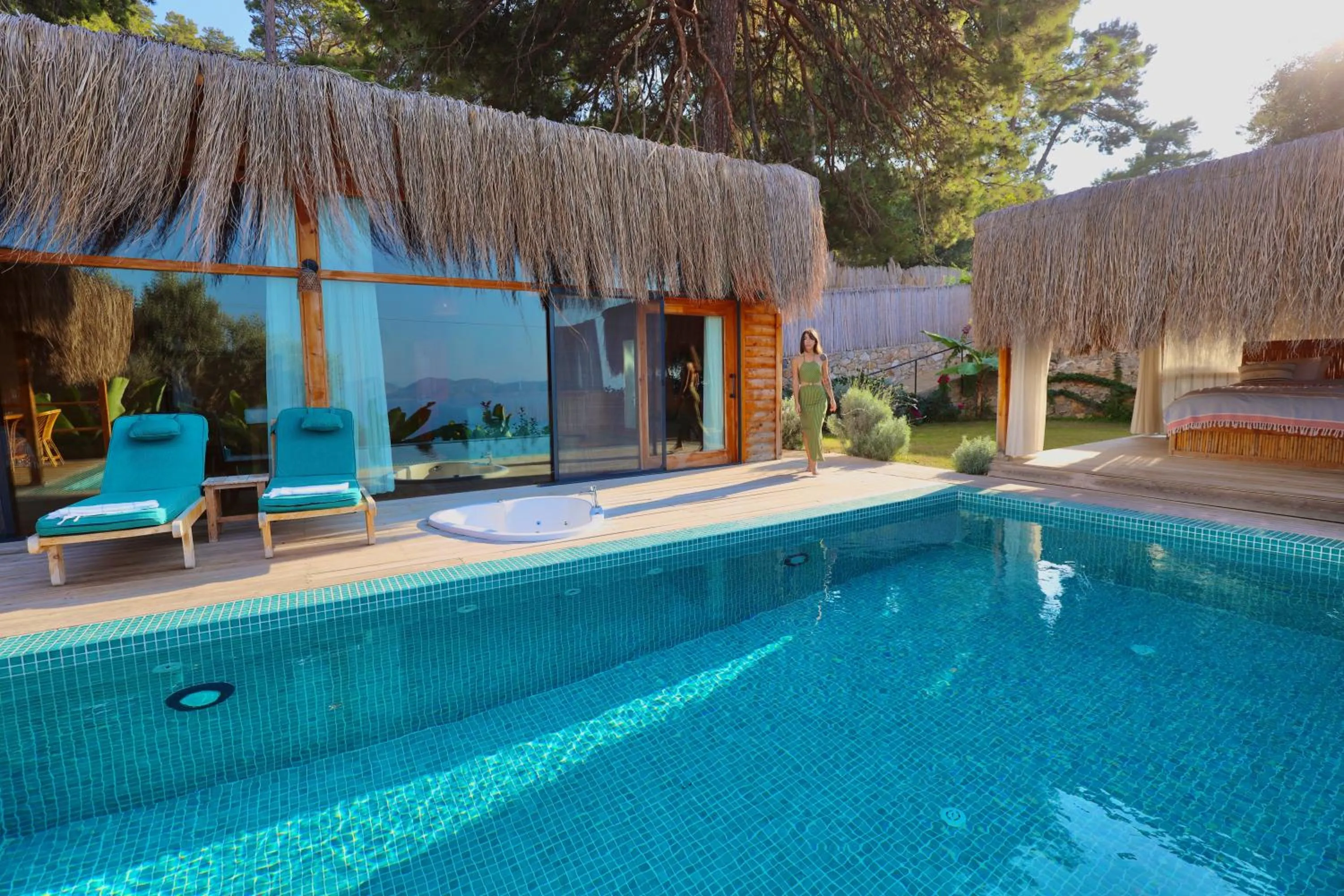 Patio in Seaview Faralya