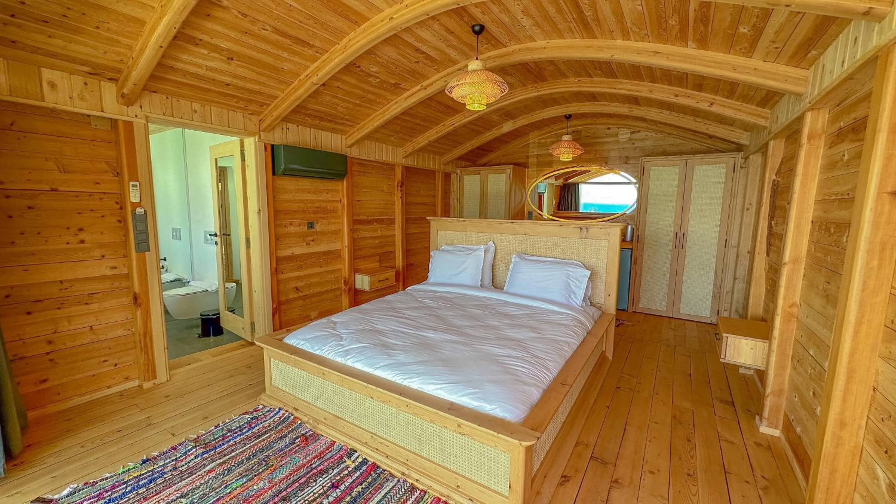 Bedroom, Bed in Seaview Faralya