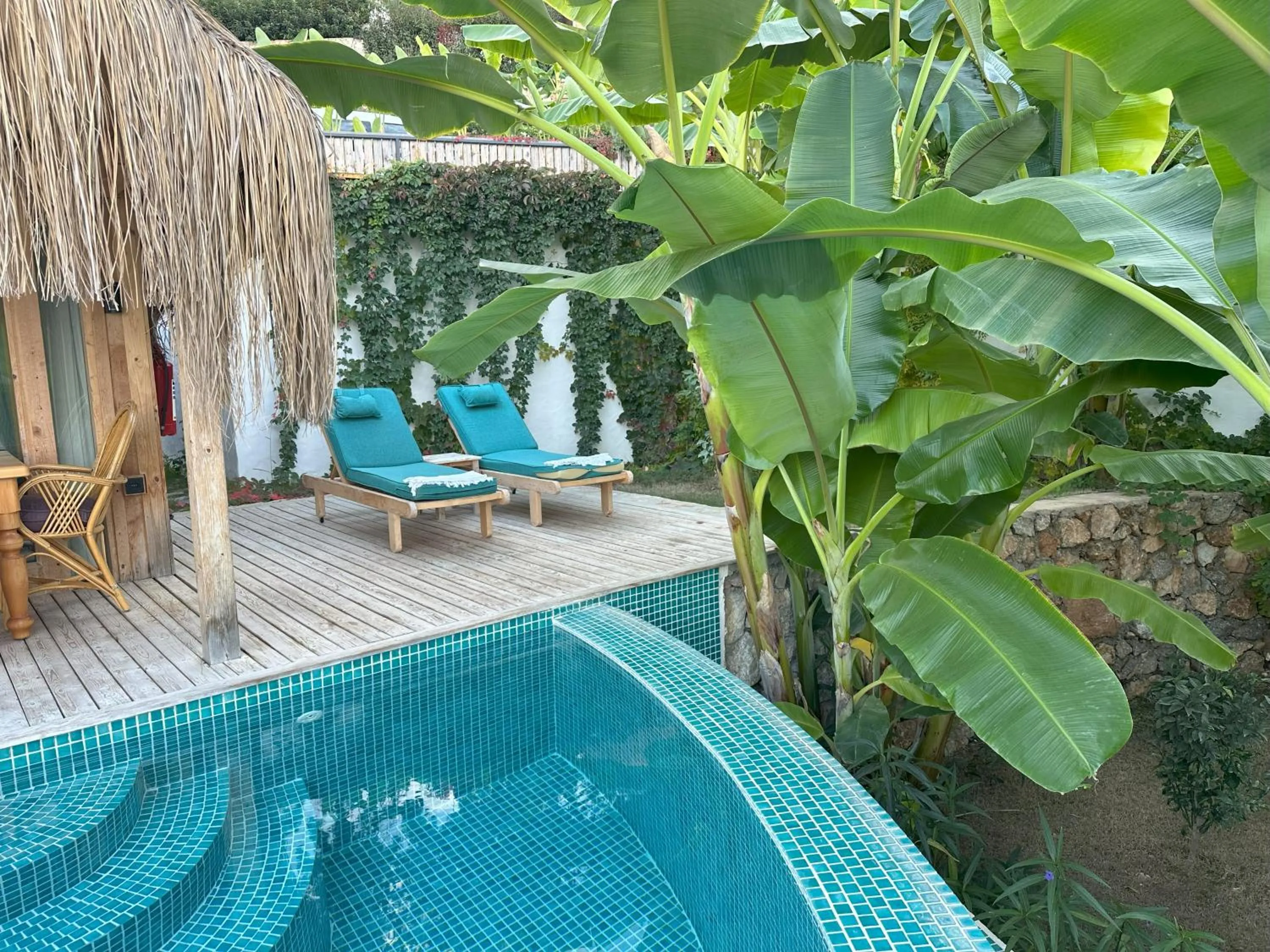 Patio in Seaview Faralya