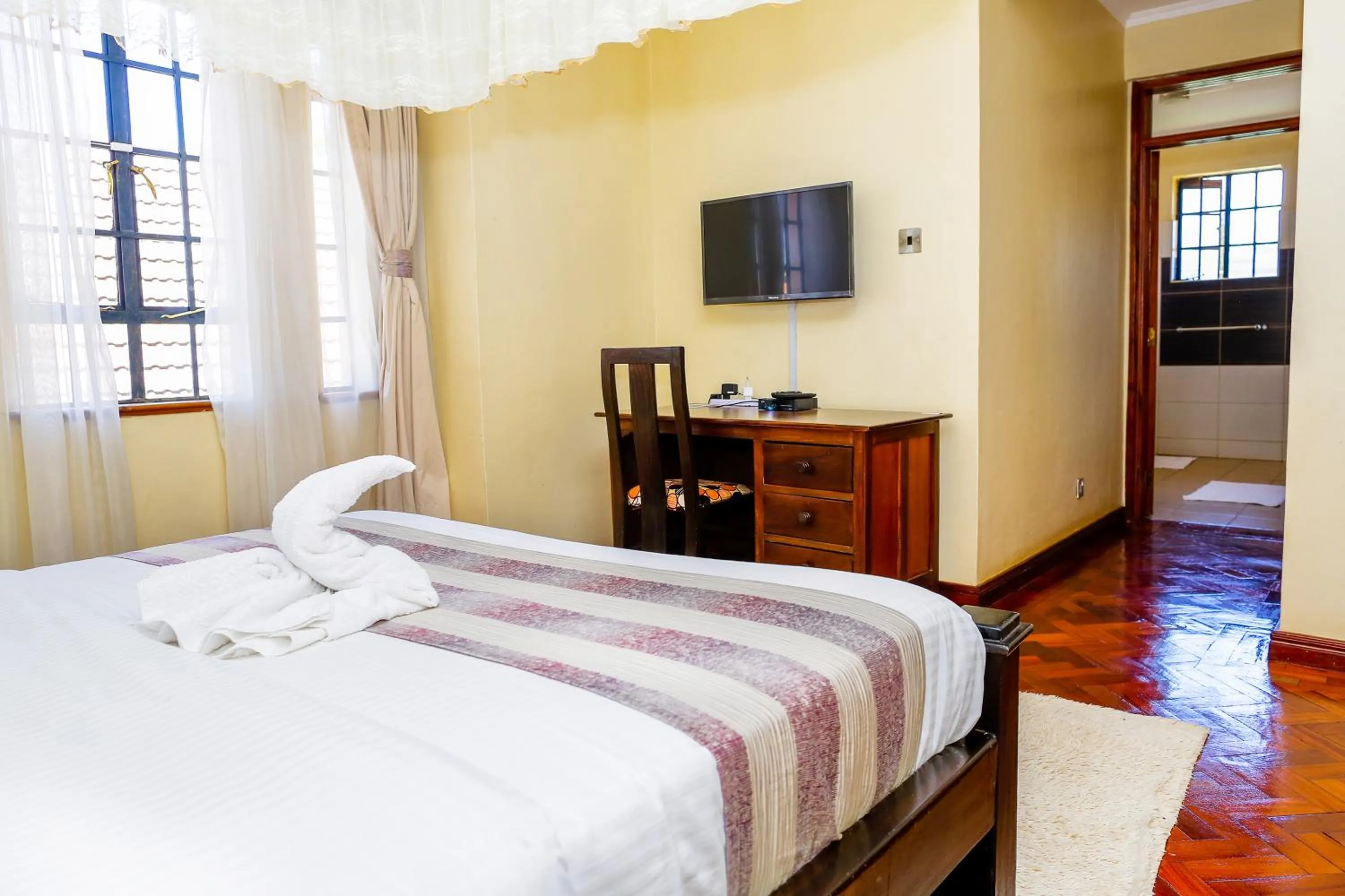 TV and multimedia, Bed in Orchid Homes, Gigiri