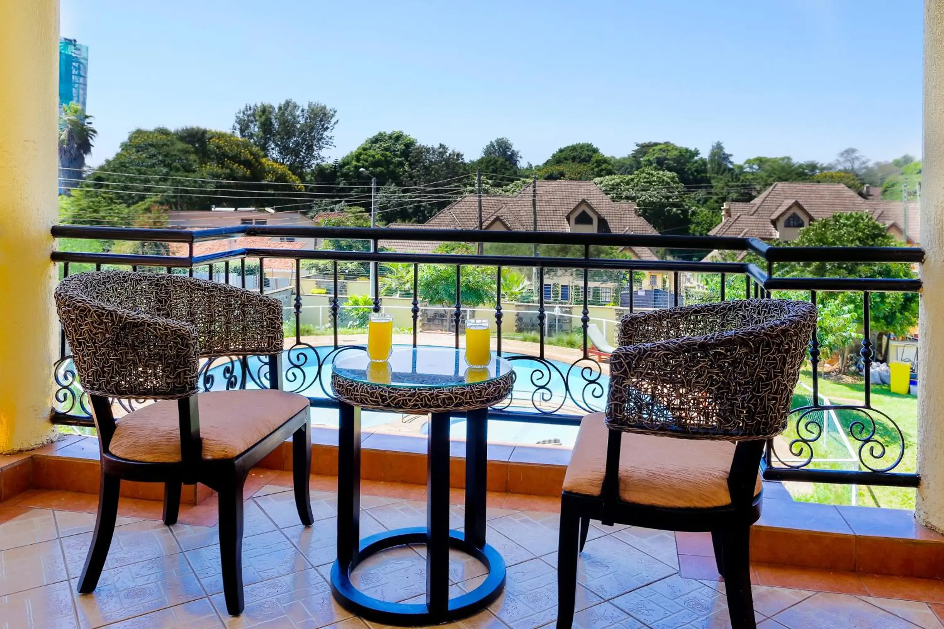 Deluxe King Room with Balcony and Jacuzzi - single occupancy in Orchid Homes, Gigiri Deluxe King Room with Balcony and Jacuzzi - single occupancy in Orchid Homes, Gigiri