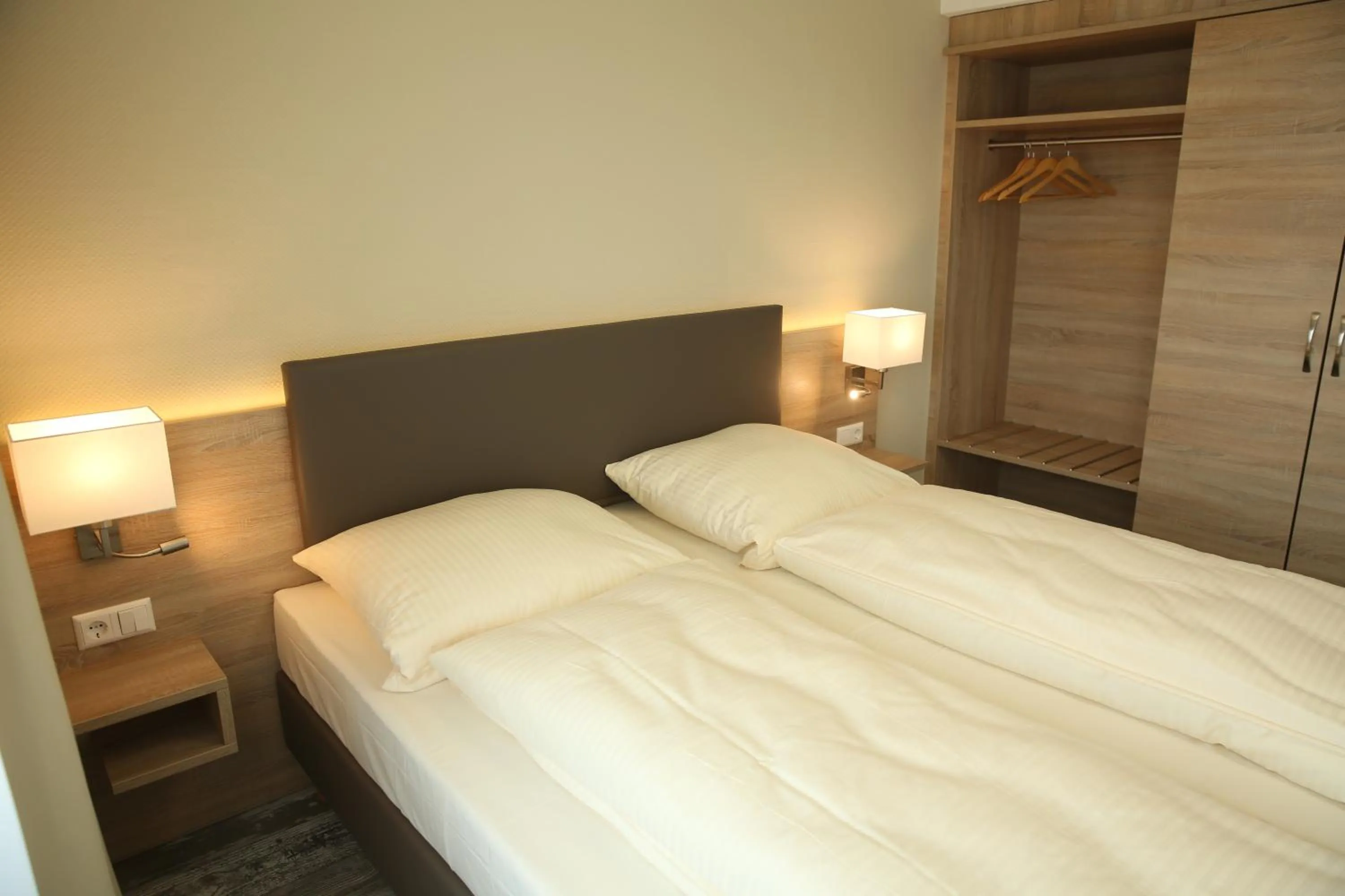 Bed in Kemnater Hof Apartments