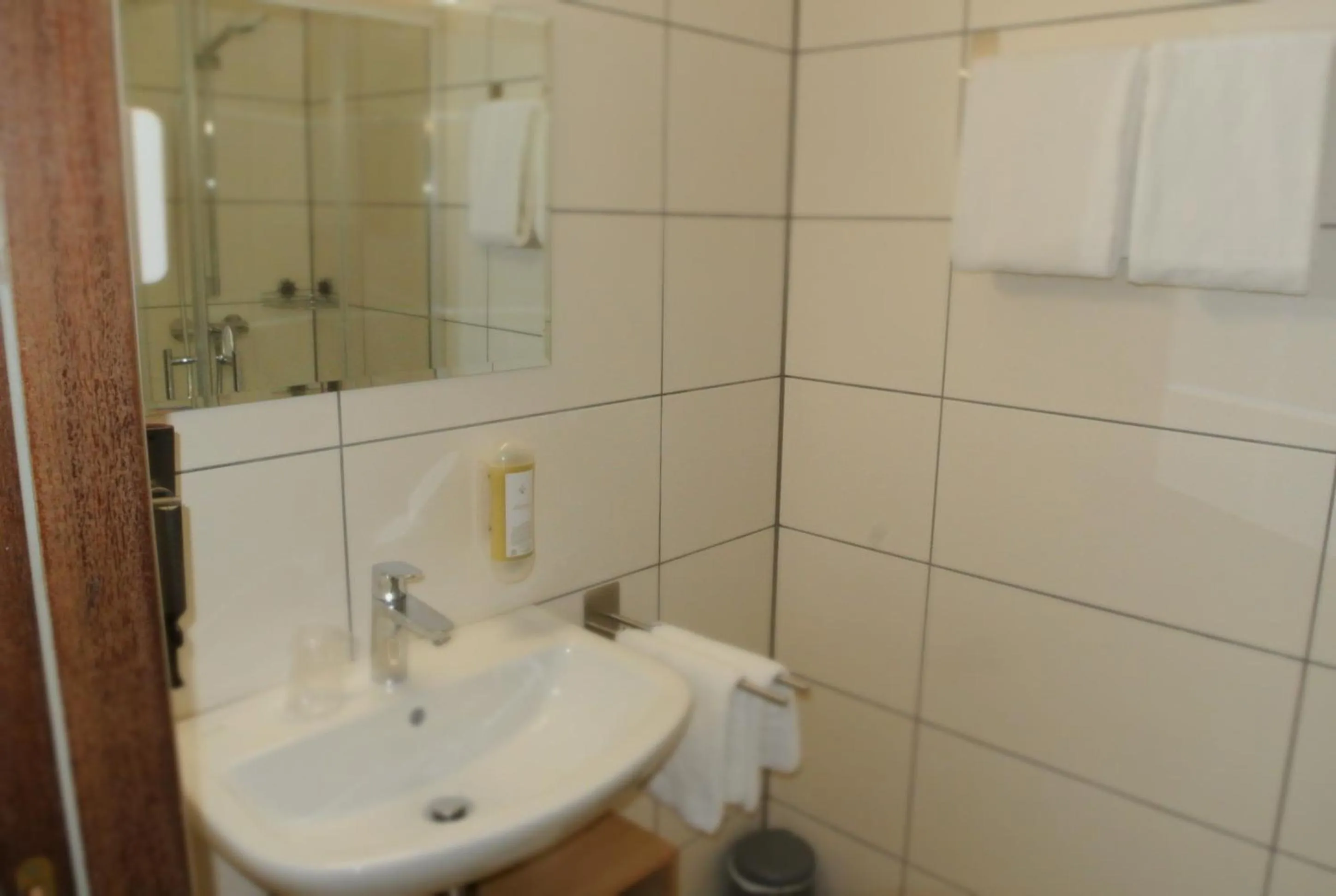 Shower in Kemnater Hof Apartments SELF-CHECK-IN