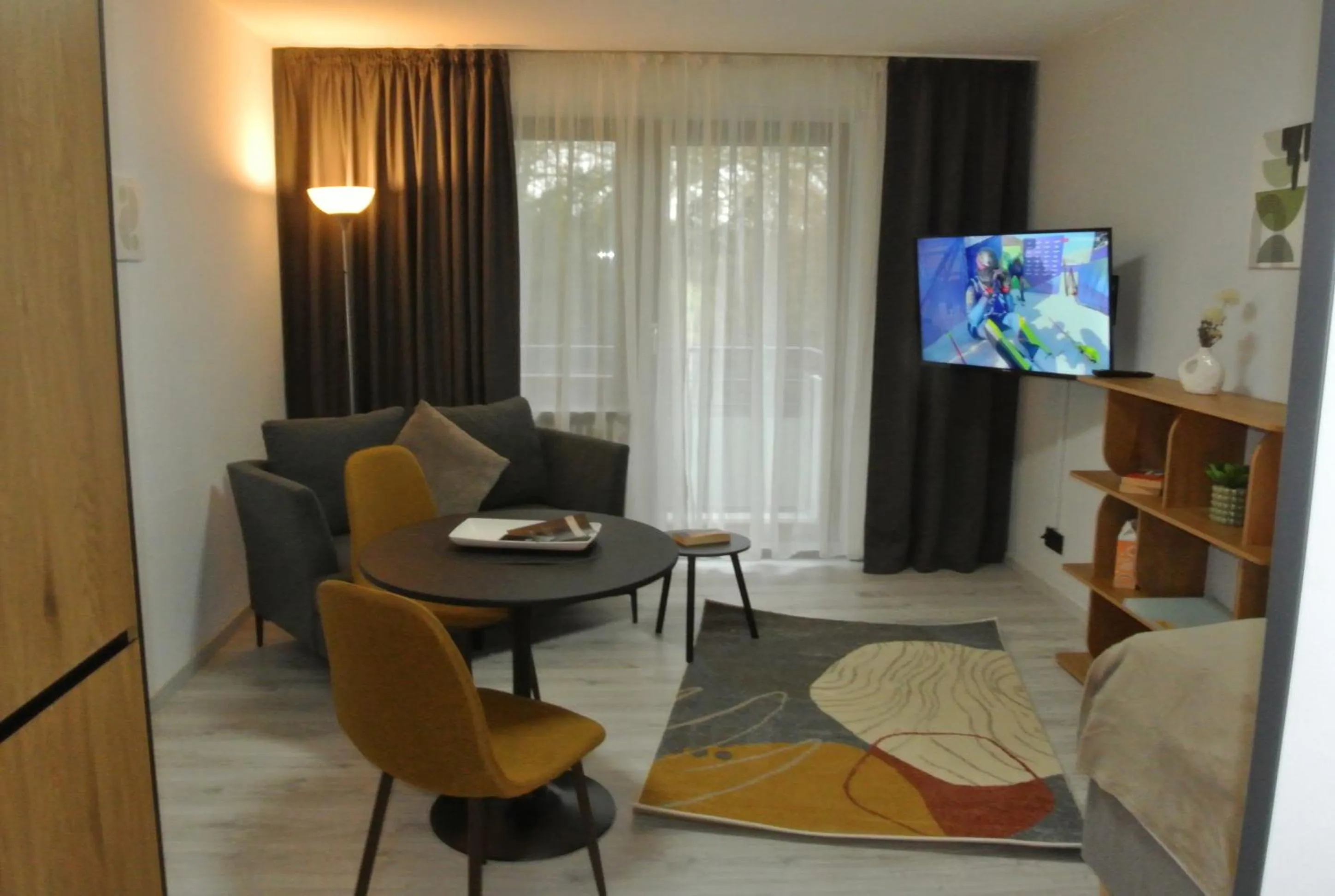 Living room in Kemnater Hof Apartments SELF-CHECK-IN