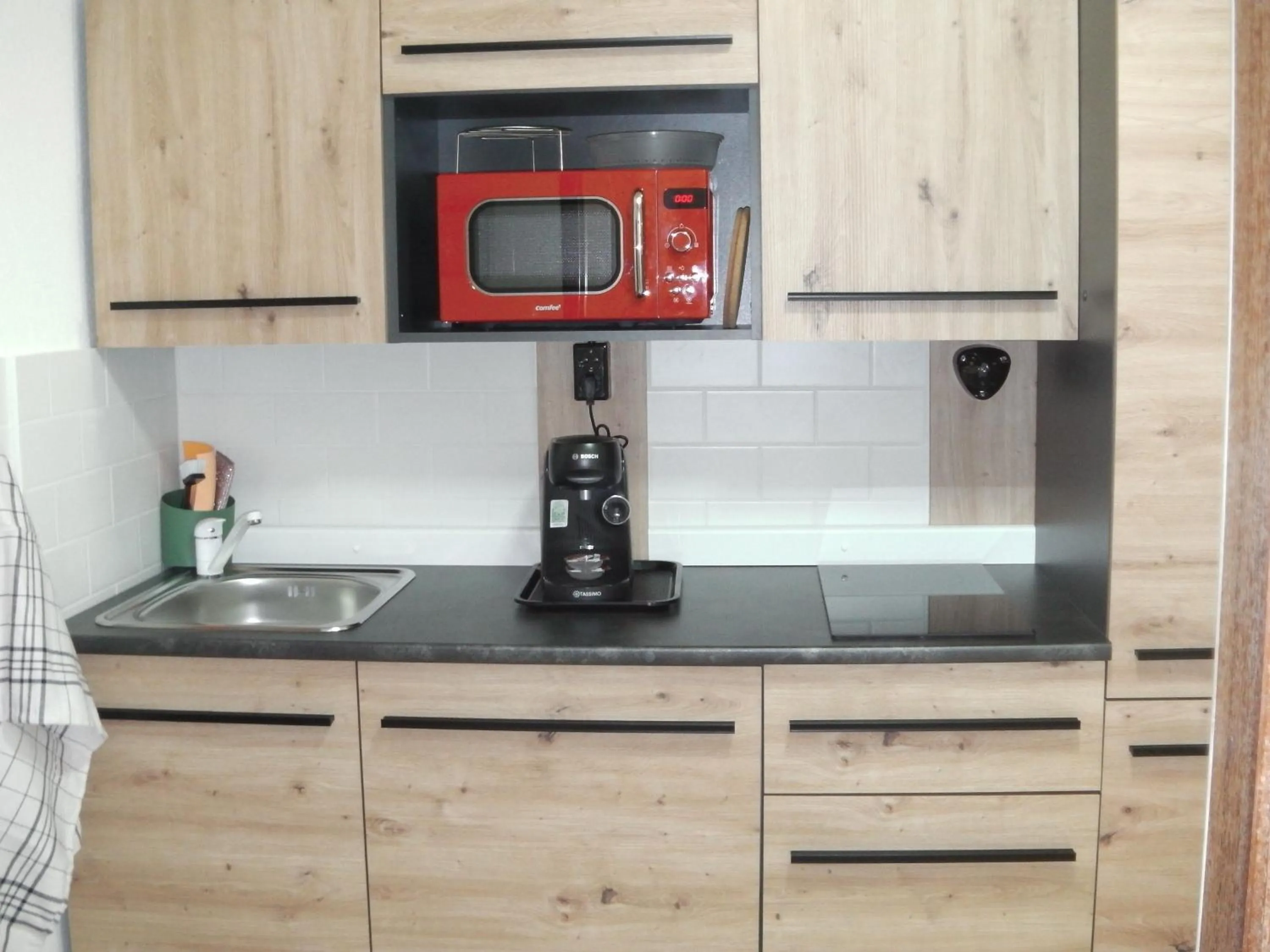 Kitchen or kitchenette in Kemnater Hof Apartments SELF-CHECK-IN