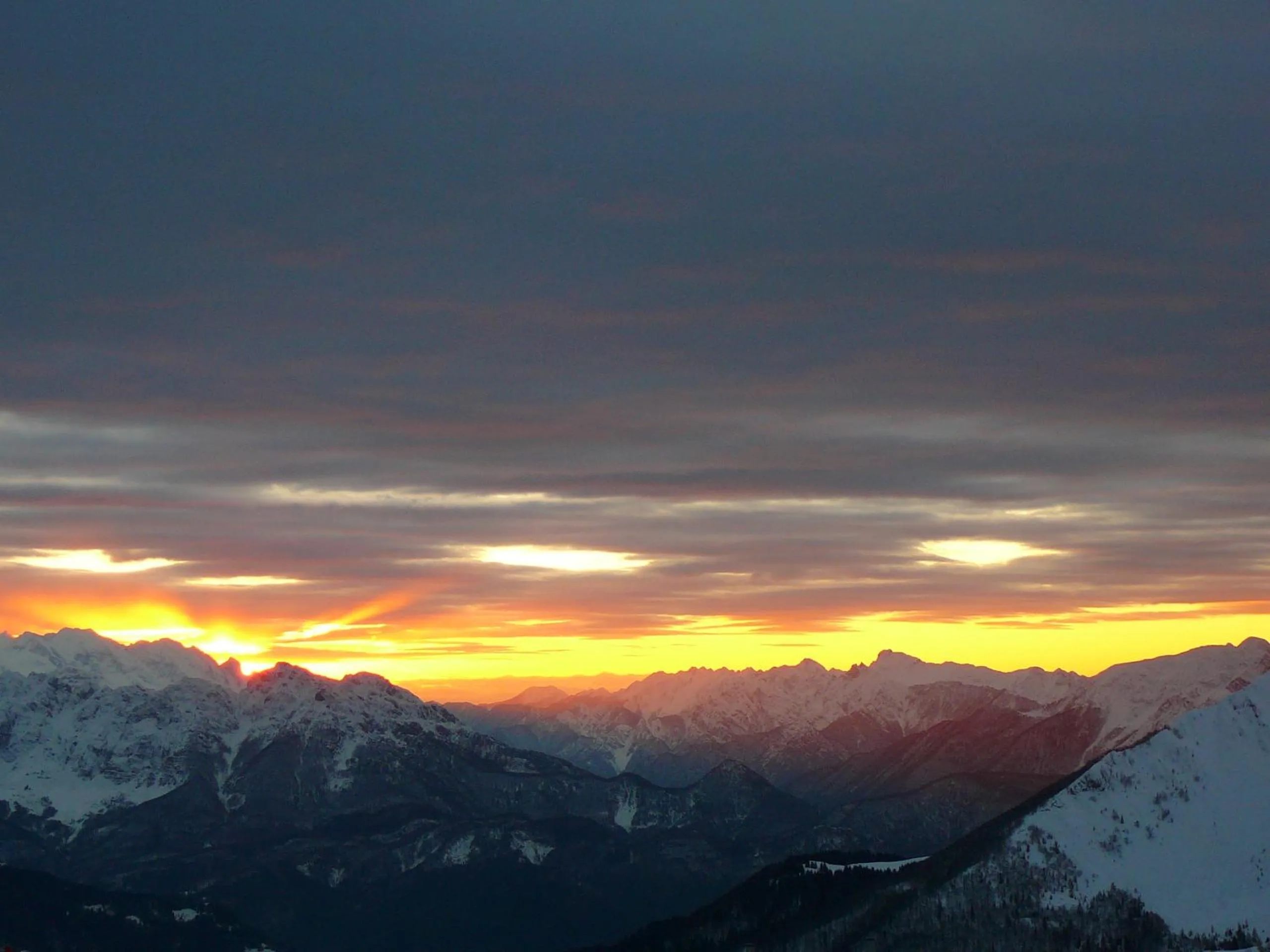 Natural landscape in Apartments Riega