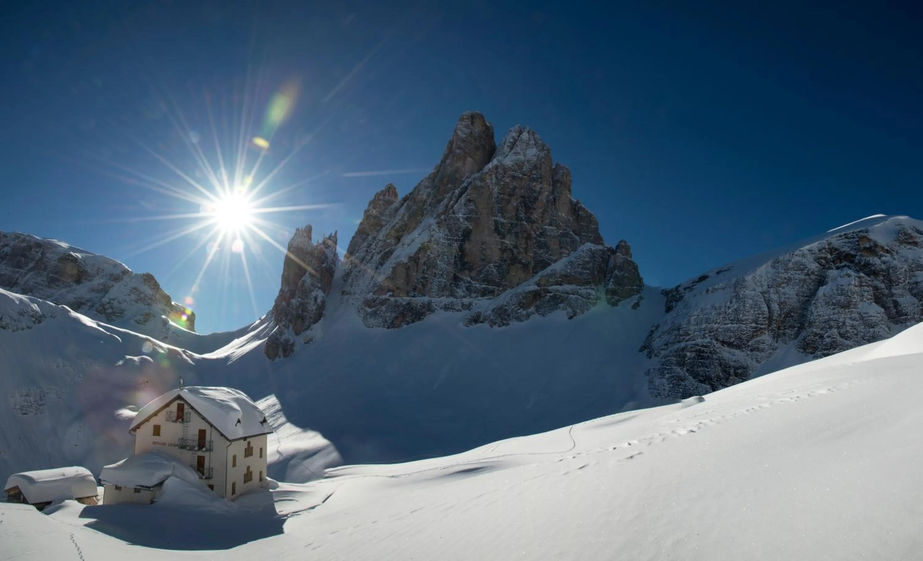 Natural landscape in Apartments Riega