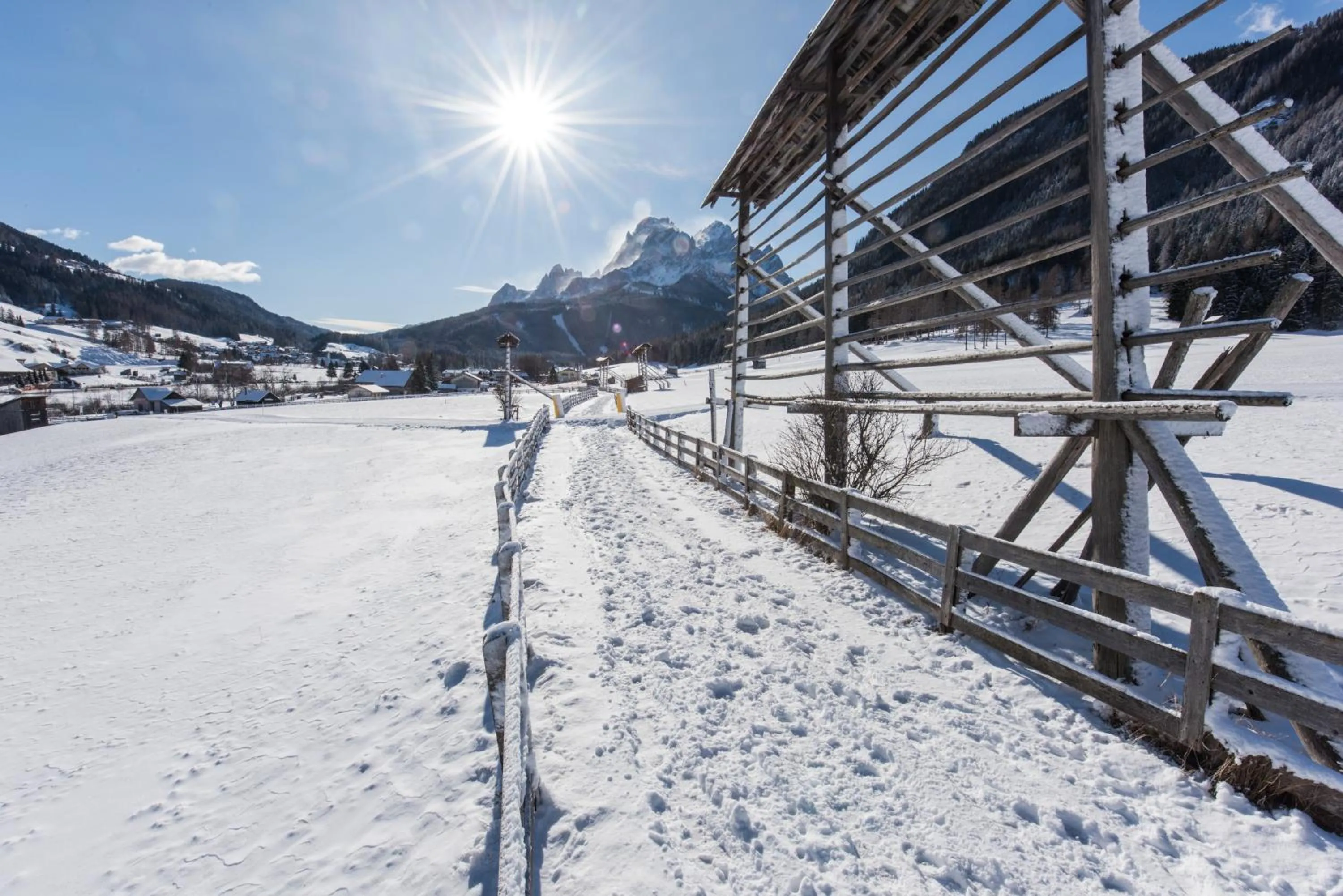 Skiing in Apartments Riega