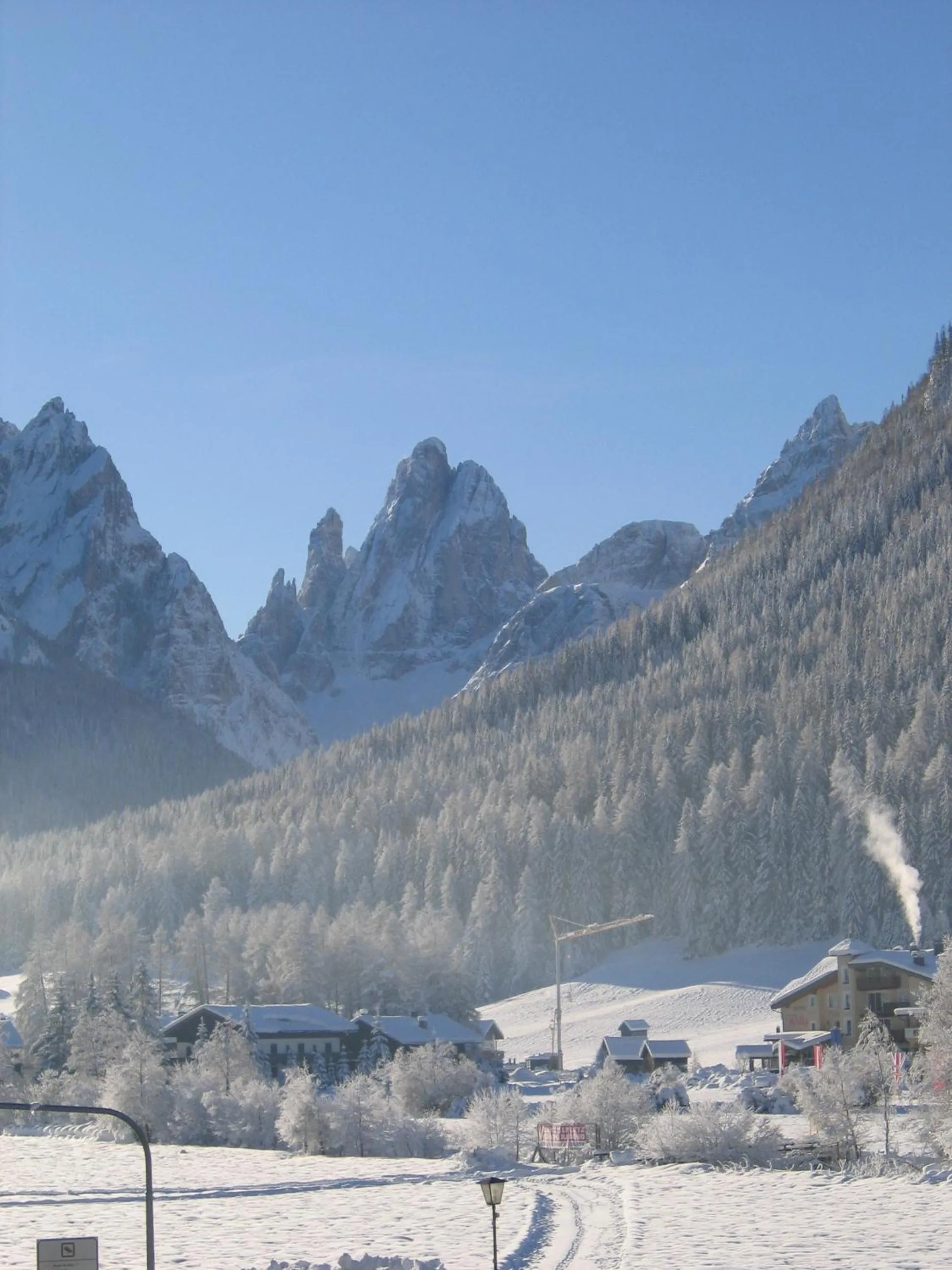 Mountain view in Apartments Riega