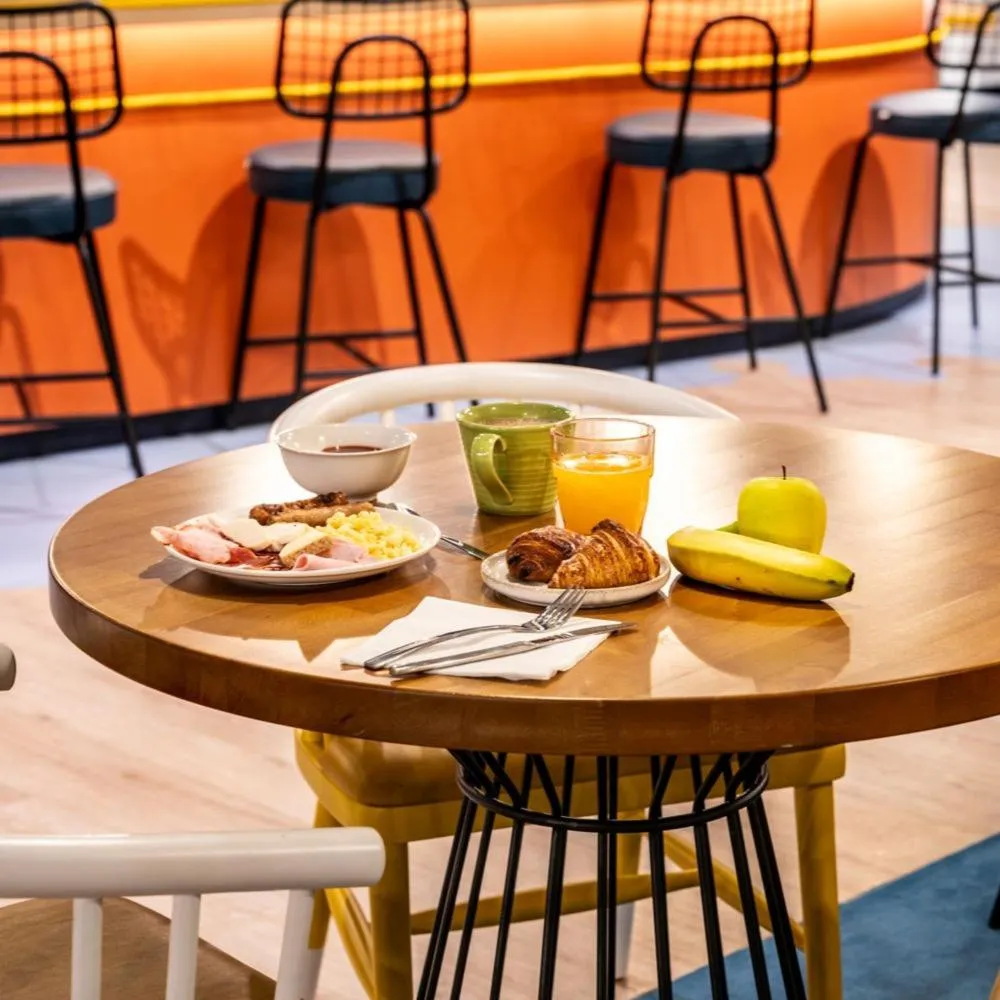 Continental breakfast in ibis Styles Morlaix