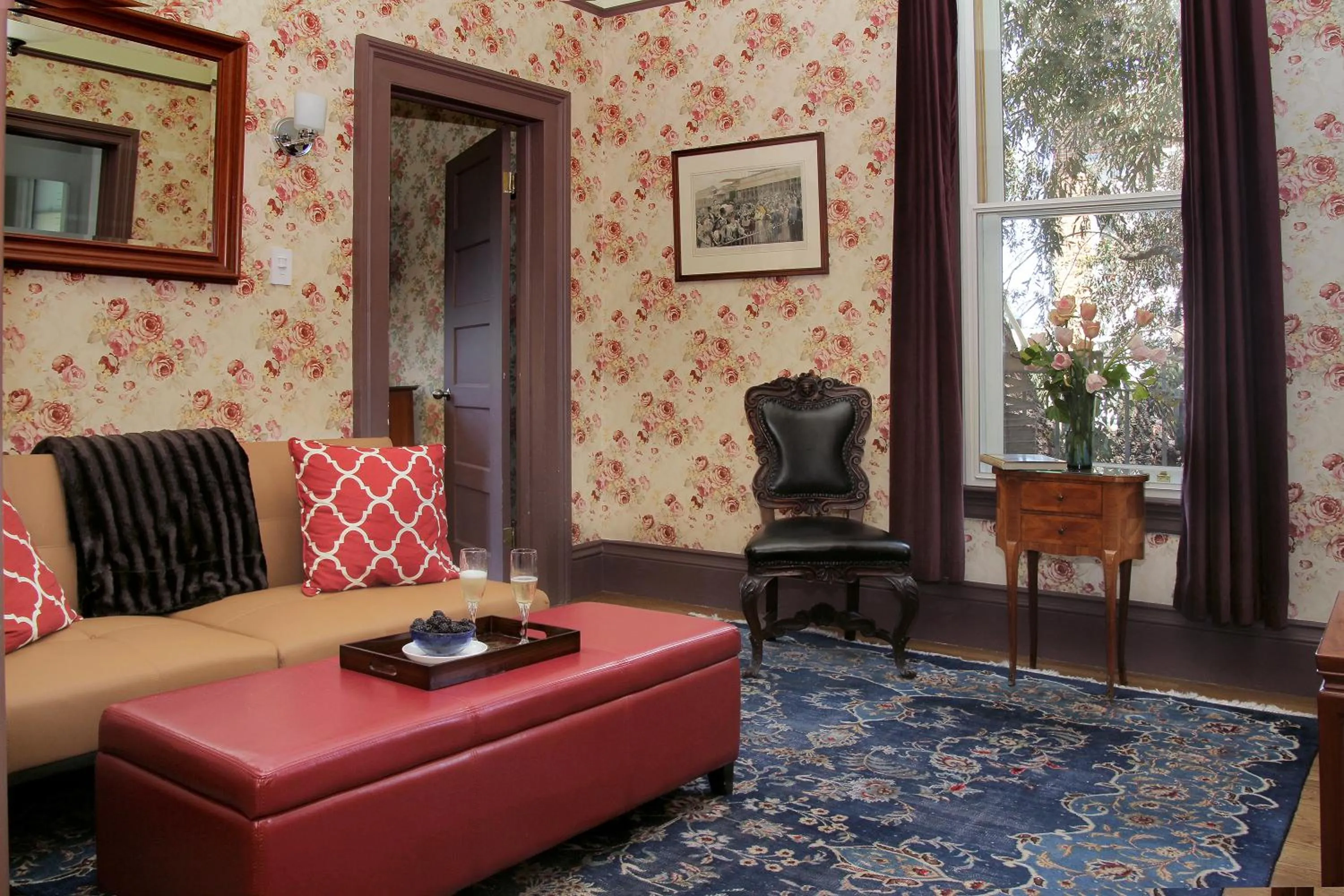 Living room in The Monte Cristo