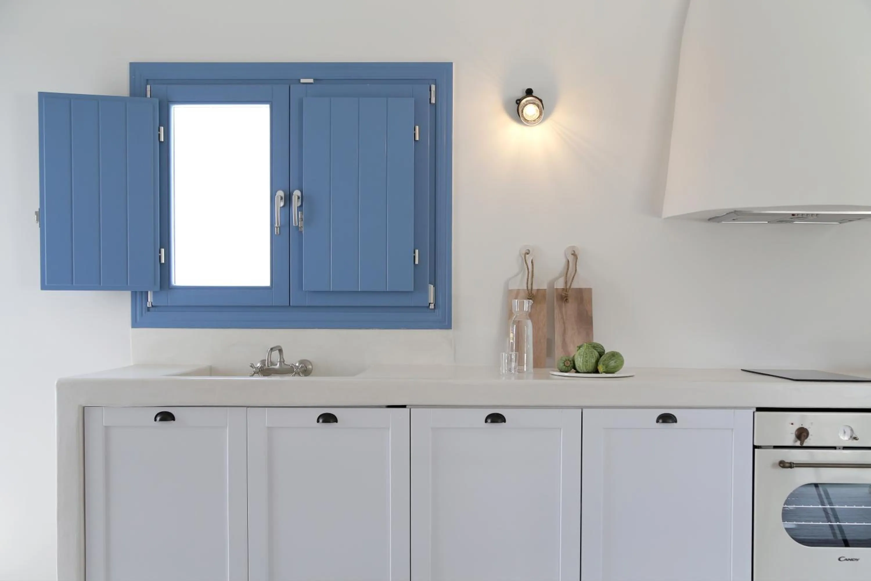 Kitchen or kitchenette in Vino Houses Santorini