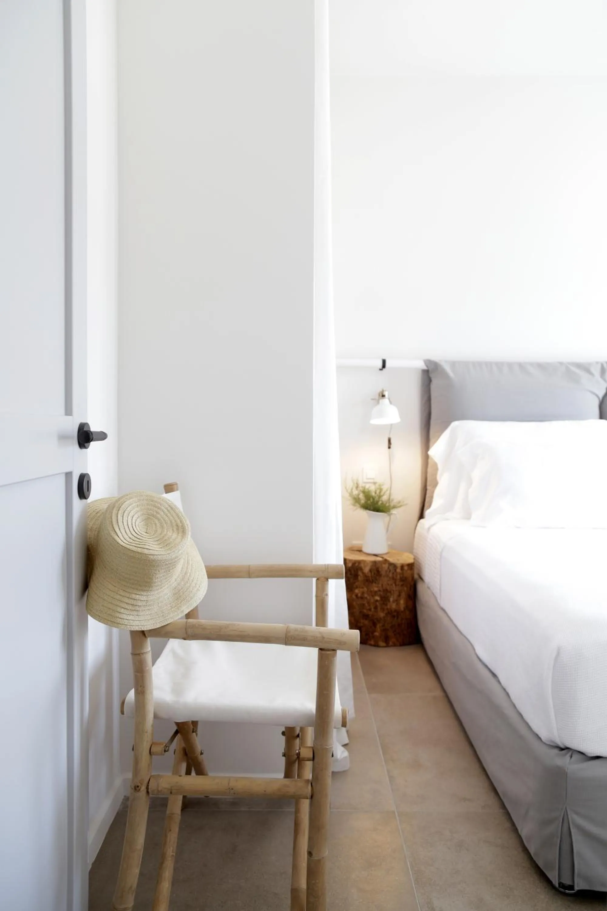 Bed in Vino Houses Santorini