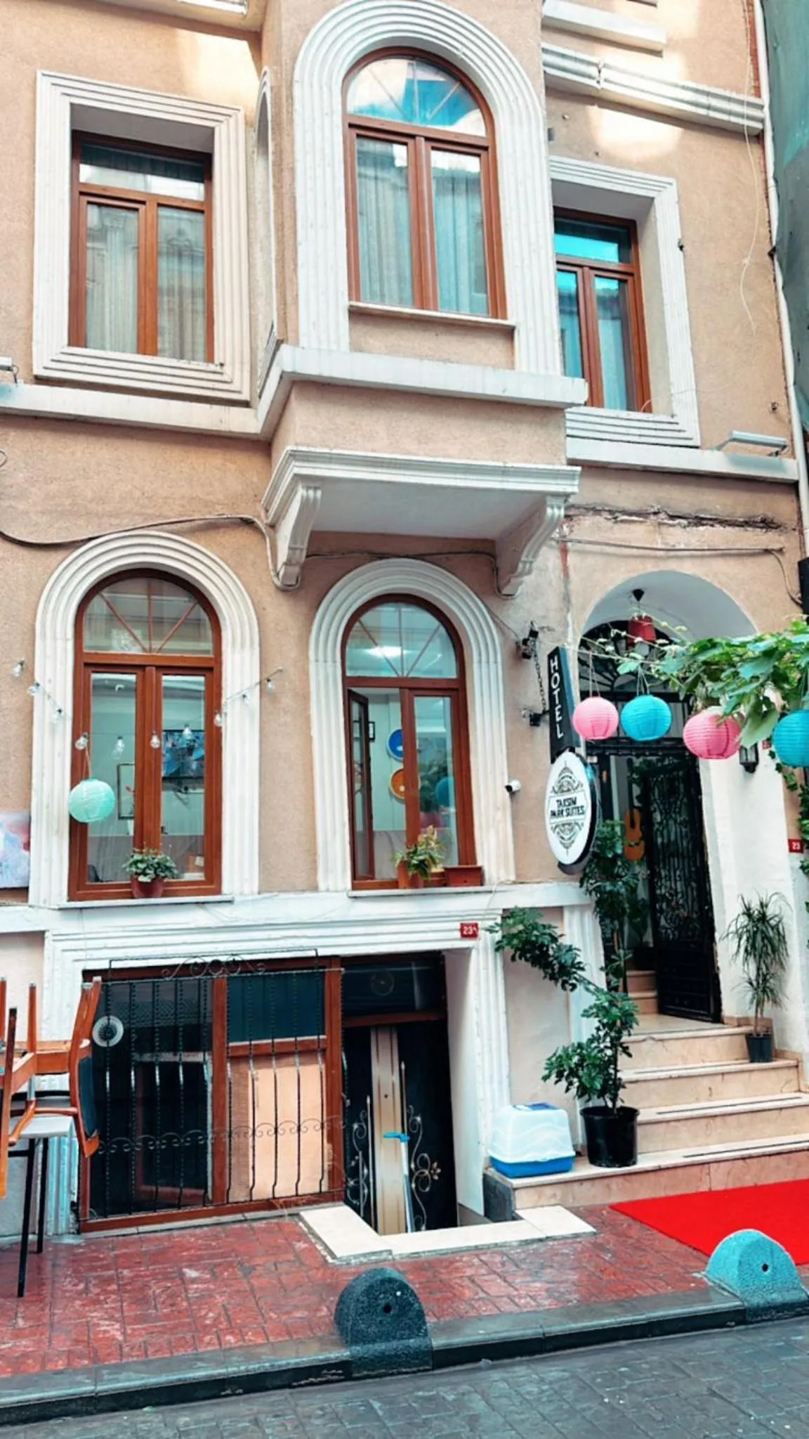 Property building in Taksim Park