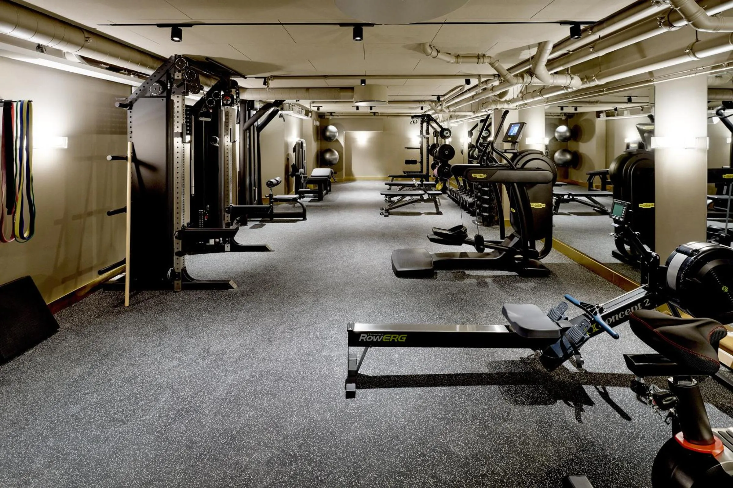 Fitness centre/facilities in Hotel Tegnerlunden