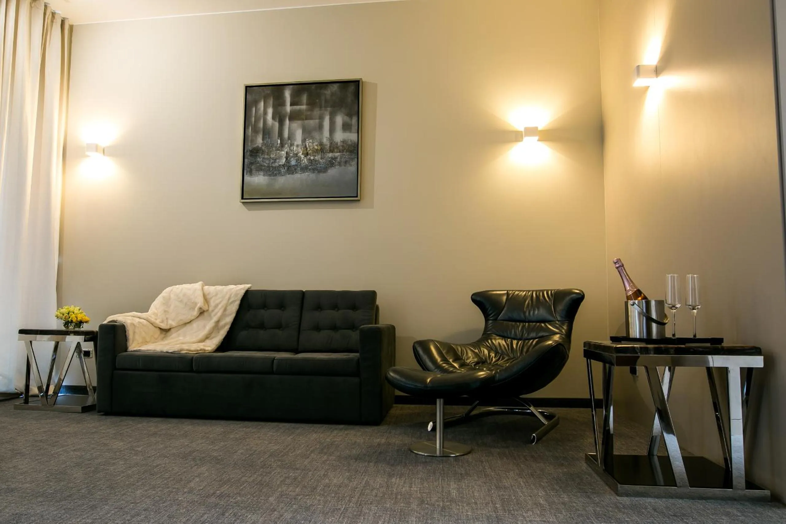 Bed in Fabesca Boutique Hotel & SPA